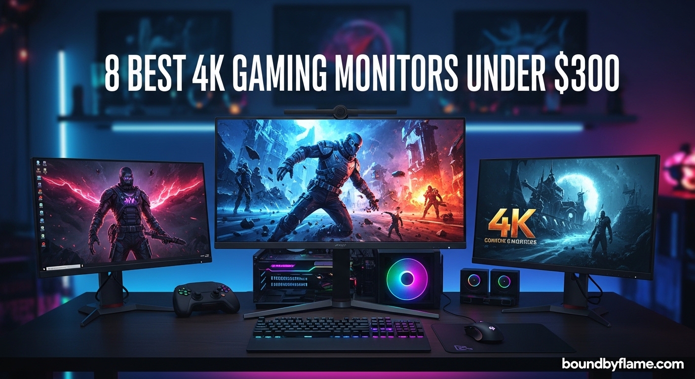 8 Best 4K Gaming Monitors Under $300