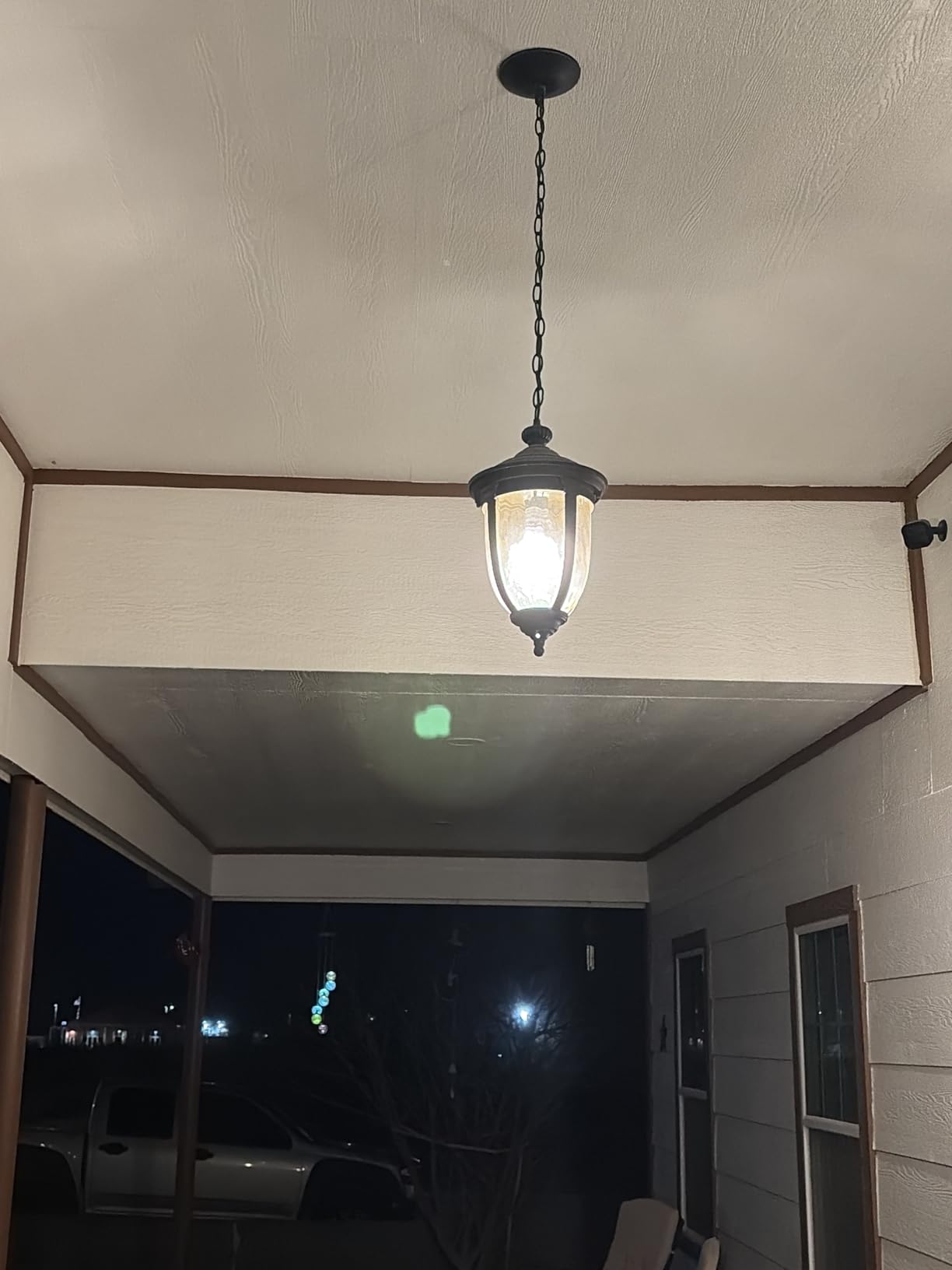 John Timberland Bellagio European Outdoor Ceiling Light Hanging Bronze Brown 18