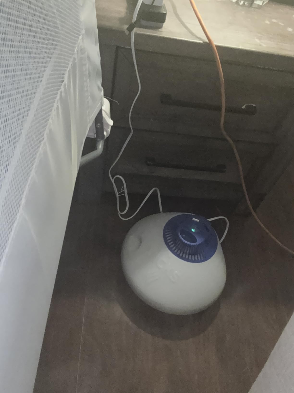 Vicks Warm Steam Vaporizer & Humidifier 1.5 Gallon Tank for Small and Medium Rooms, Night Light, Works with VapoPads and VapoSteam customer photo 1