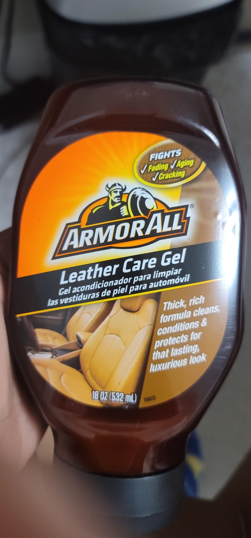 Armor All Car Leather Conditioner Gel, Interior Cleaner for Cars, Trucks and Motorcycles, 18 Fl Oz customer photo 2