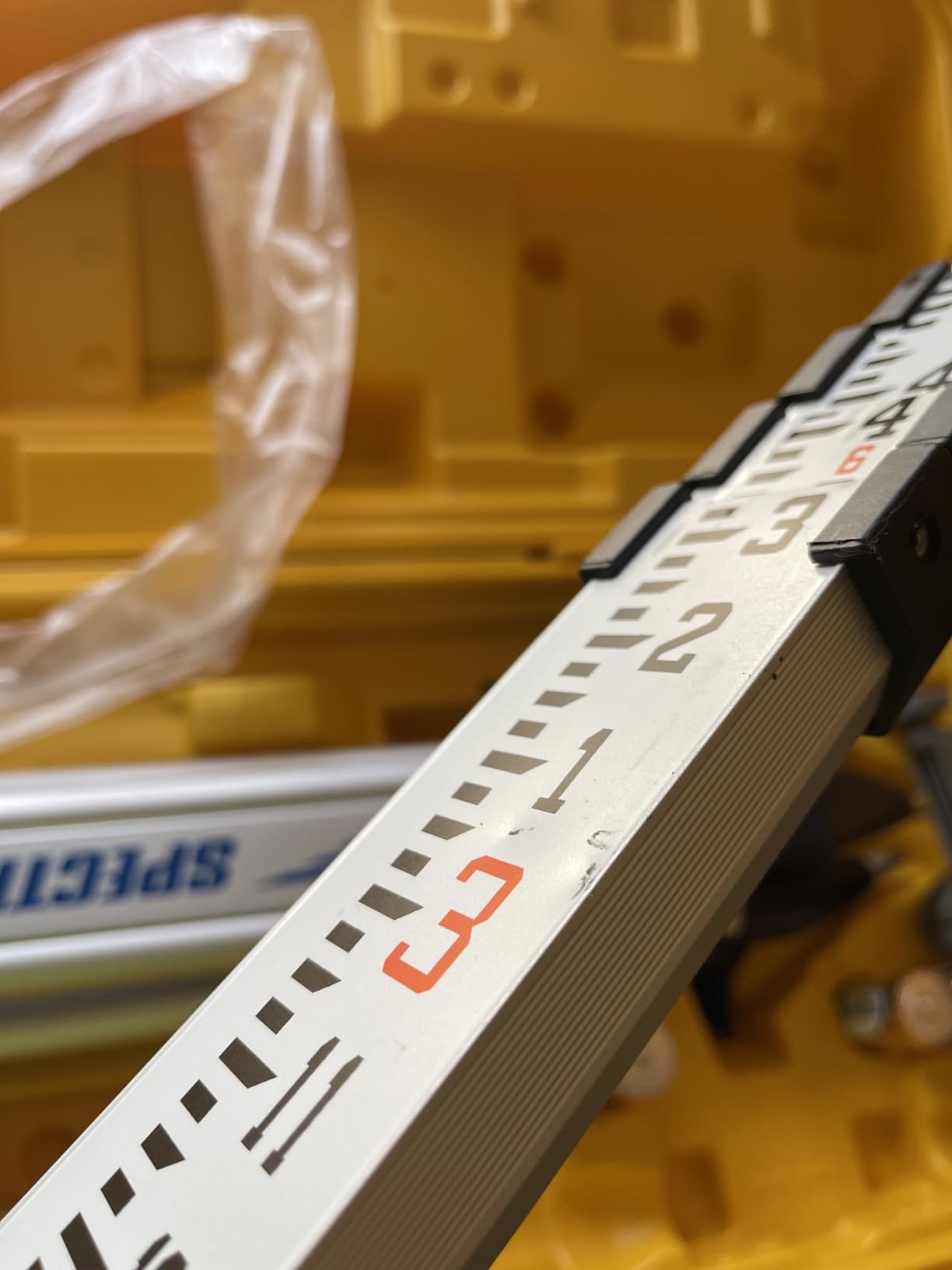 Spectra Precision LL300N-2 Self-Leveling Rotary Laser Kit with Tripod, GR152 Professional - System Case - Grade Rod (Inches) HL450 Receiver & Alkaline Batteries - Rugged IP66 Job-Site Performance customer photo 2