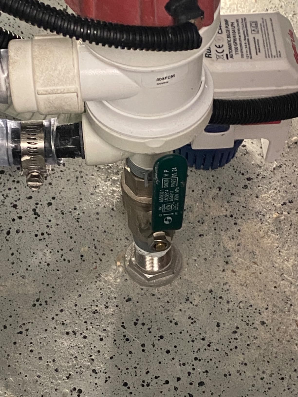 Rule 405FC Livewell / Baitwell Pump, Tournament Series, Removable Motor Cartridge, 1100 GPH, 12 Volt customer photo 1