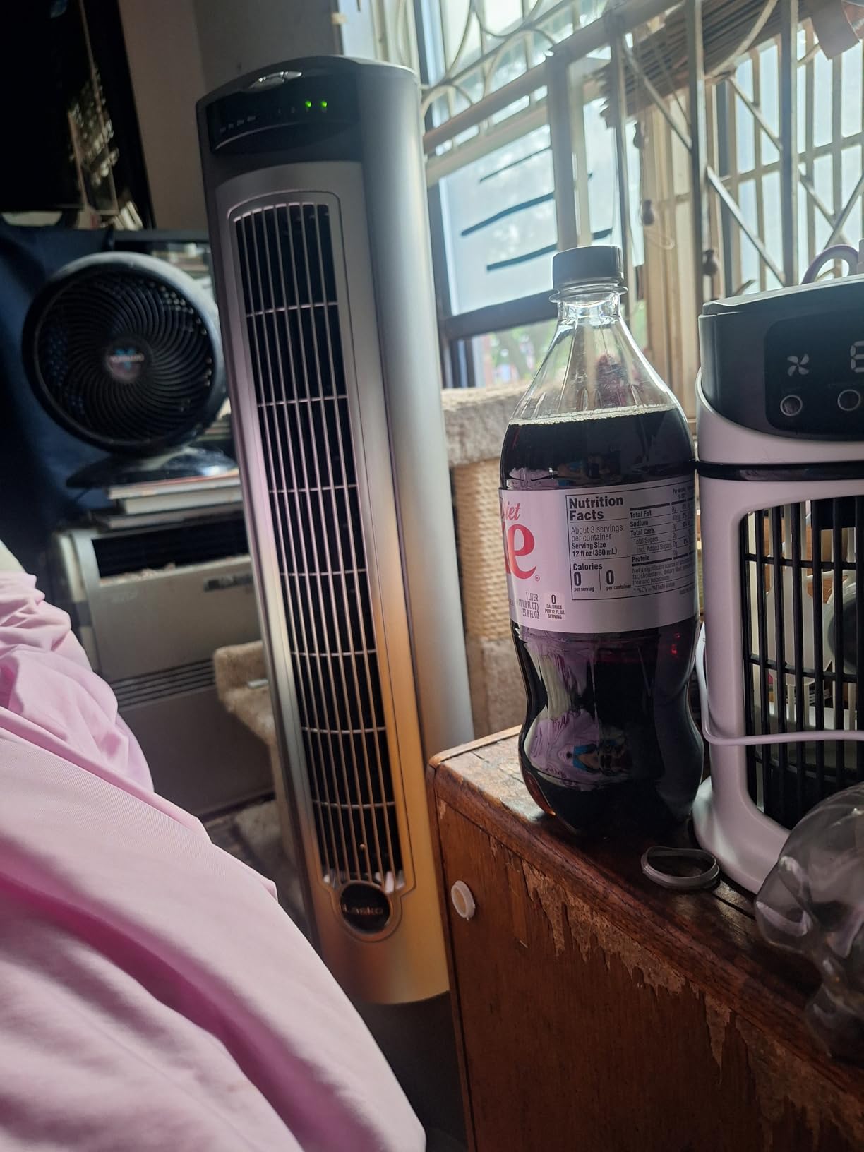 Lasko Oscillating Tower Fan with Remote, Quiet Floor Fans for Bedroom, 42