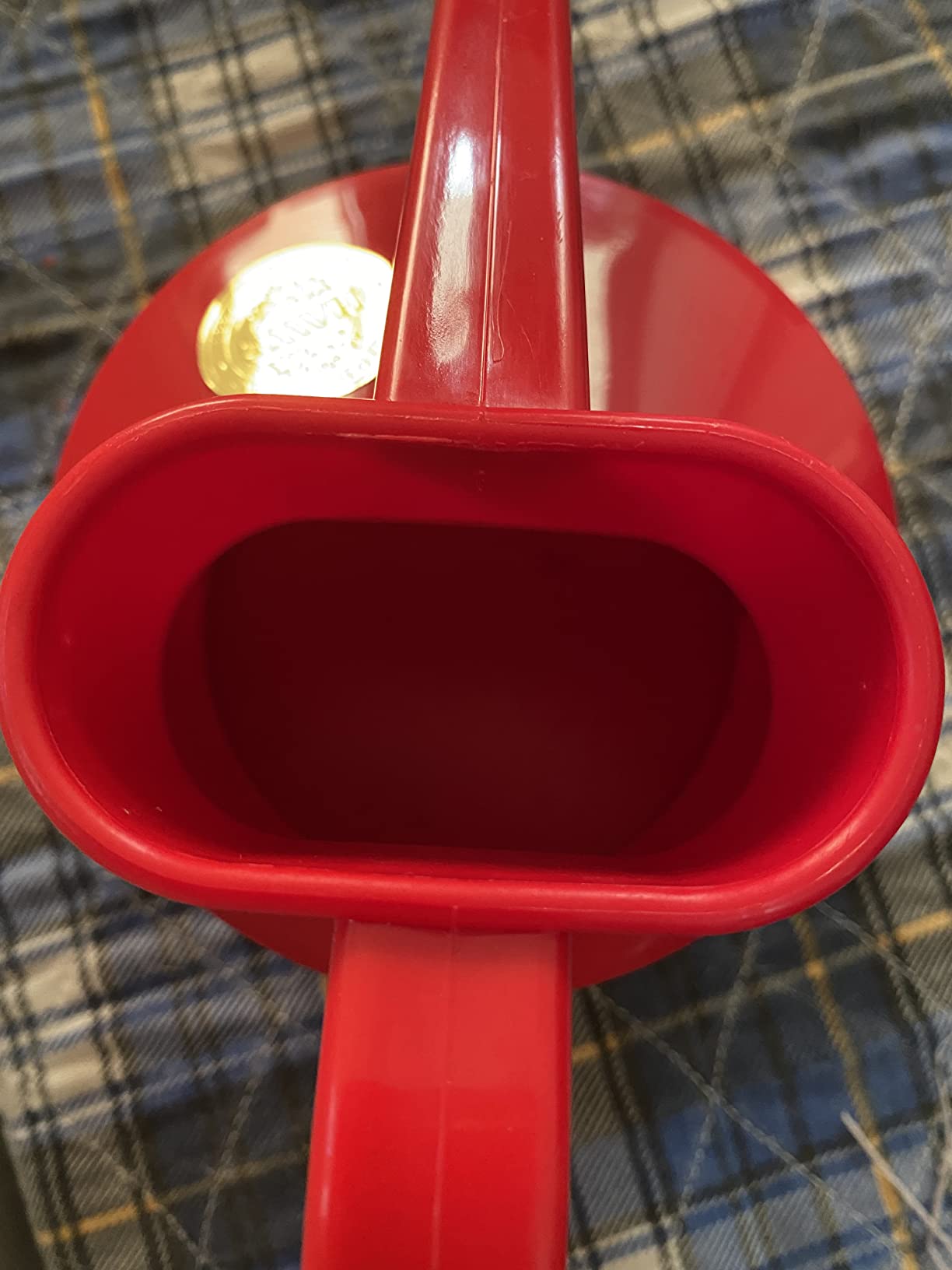 Haws Handy Plastic Watering Can, Mini Water Can for Indoor Plants, Succulents and Flowers, Green, 1 Pint customer photo 2