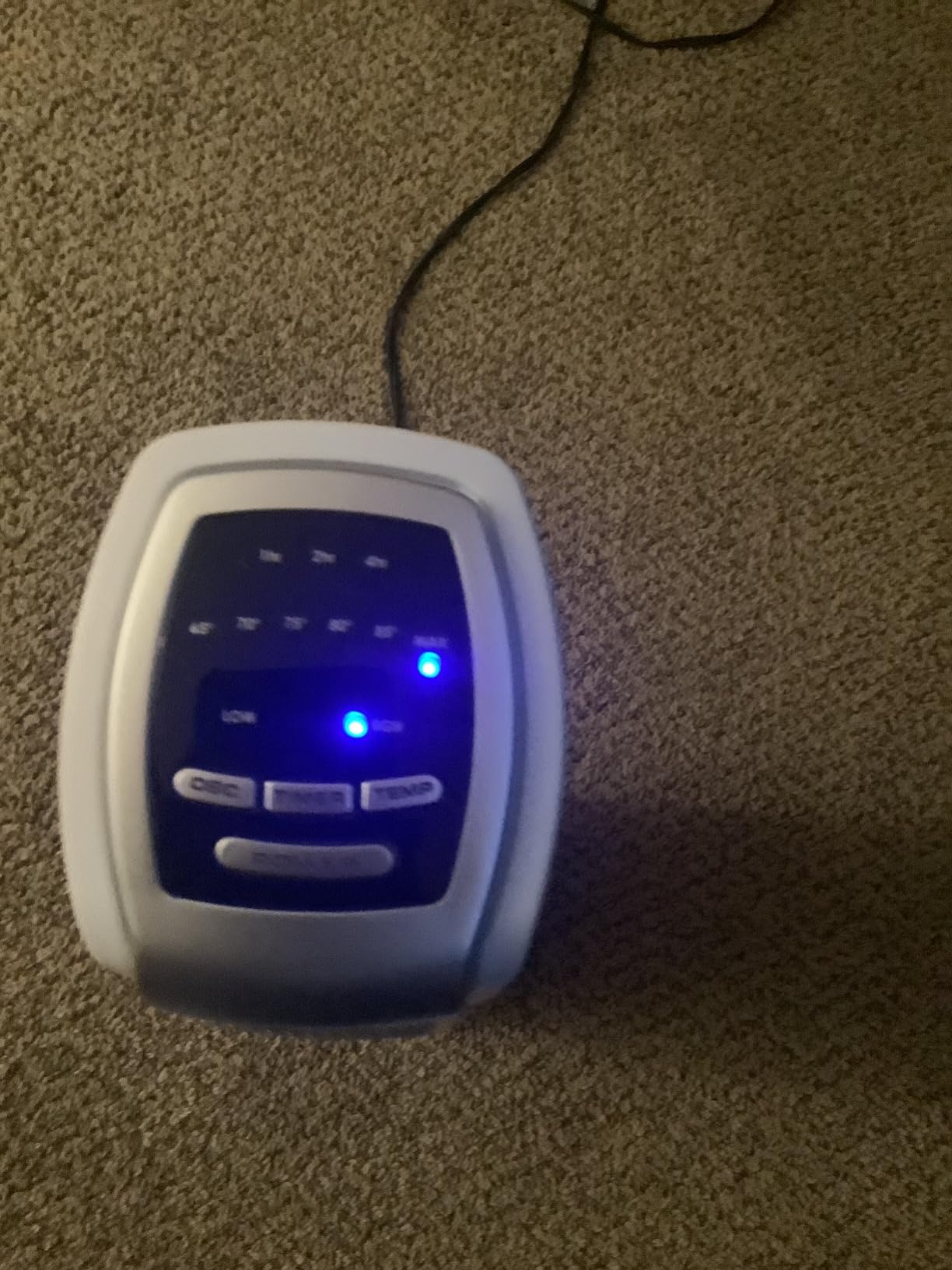 Lasko Oscillating Ceramic Tower Space Heater for Home with Overheat Protection, Timer, 22.5 Inches, Silver, 1500W, 5775 customer photo 2