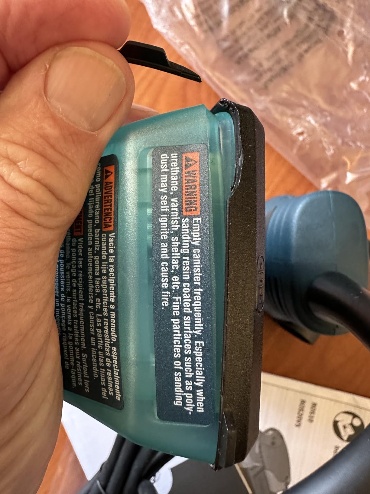 BOSCH ROS10 5 Inch Single-Speed Palm Random Orbit Sander customer photo 1