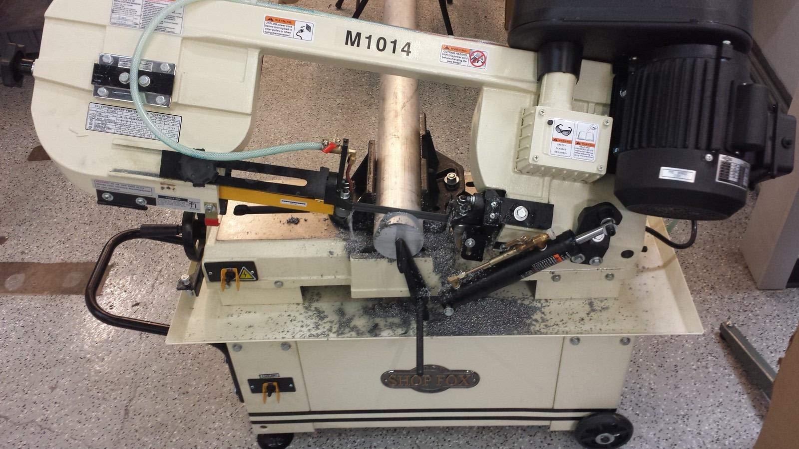 SHOP FOX M1014 7-Inch by 12-Inch Metal Bandsaw customer photo 1