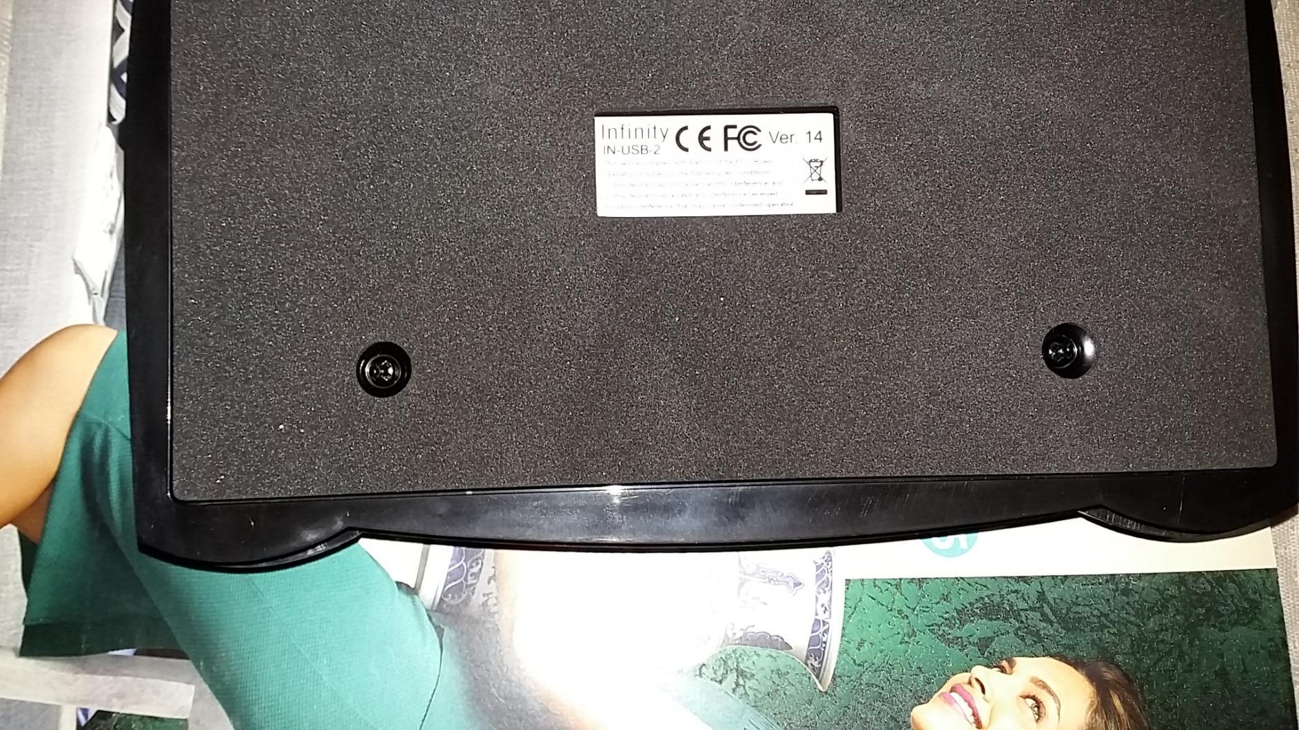 Infinity 3 USB Foot Pedal Control with Computer Plug In, one unit customer photo 2