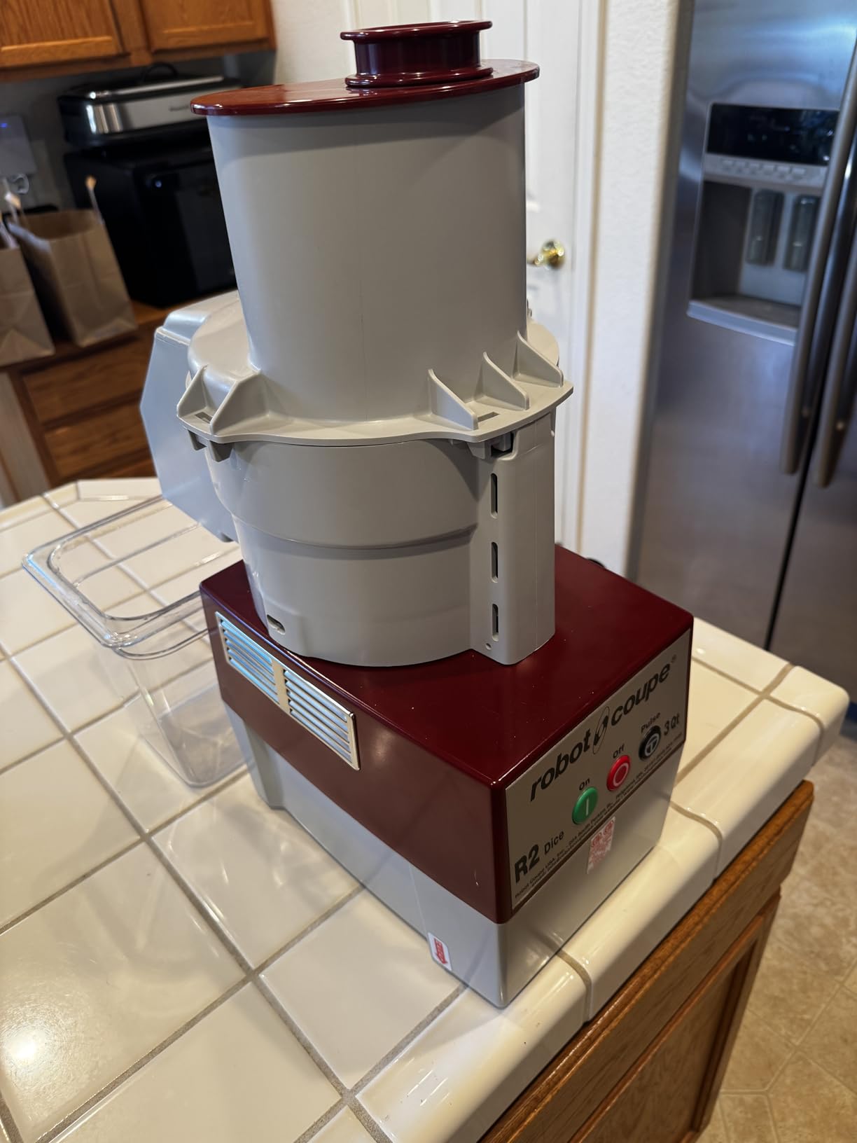 Robot Coupe R2 Dice Continuous Feed Combination Food Processor Dicer with 3-Quart Polycarbonate Bowl customer photo 1