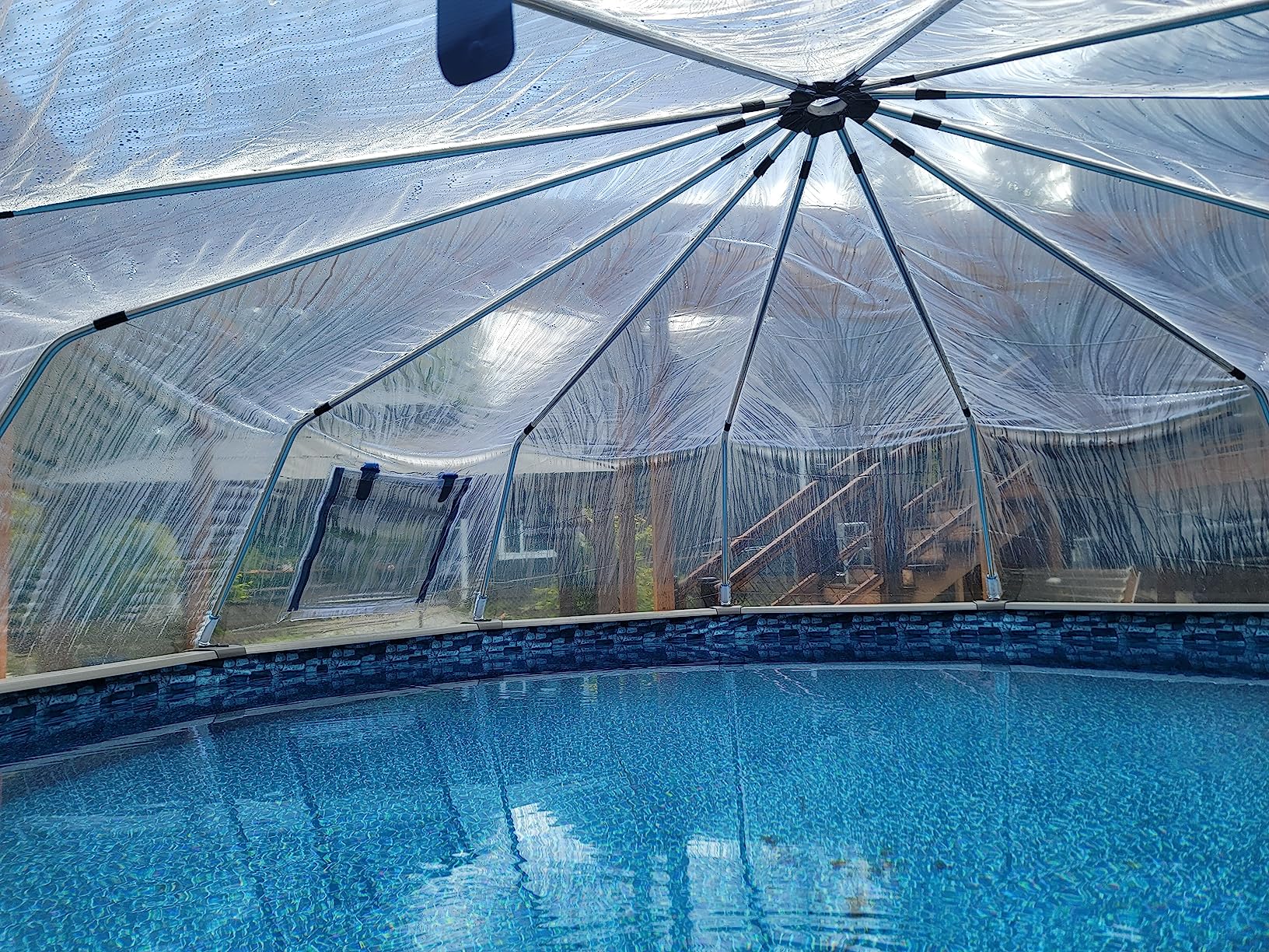 Sun Dome Pool Cover - 15 ft. Round 10 Panel Kit customer photo 1