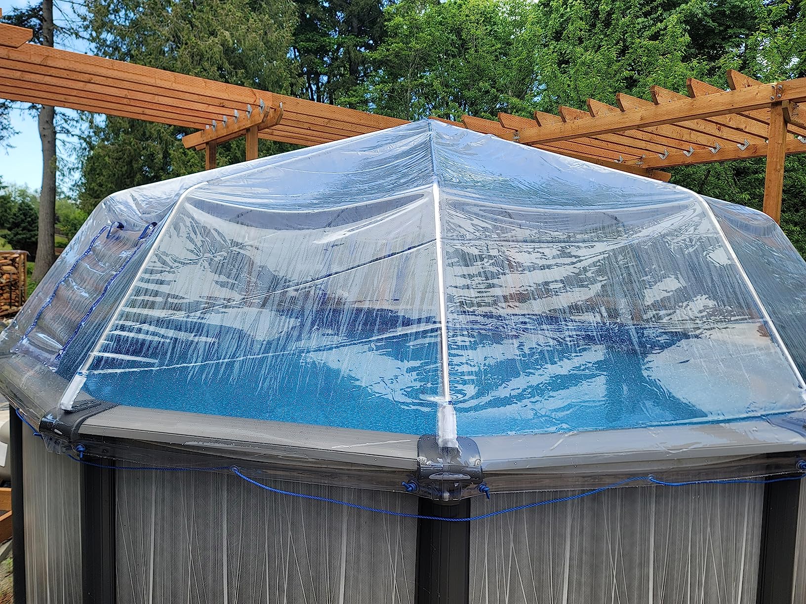 Sun Dome Pool Cover - 15 ft. Round 10 Panel Kit customer photo 2