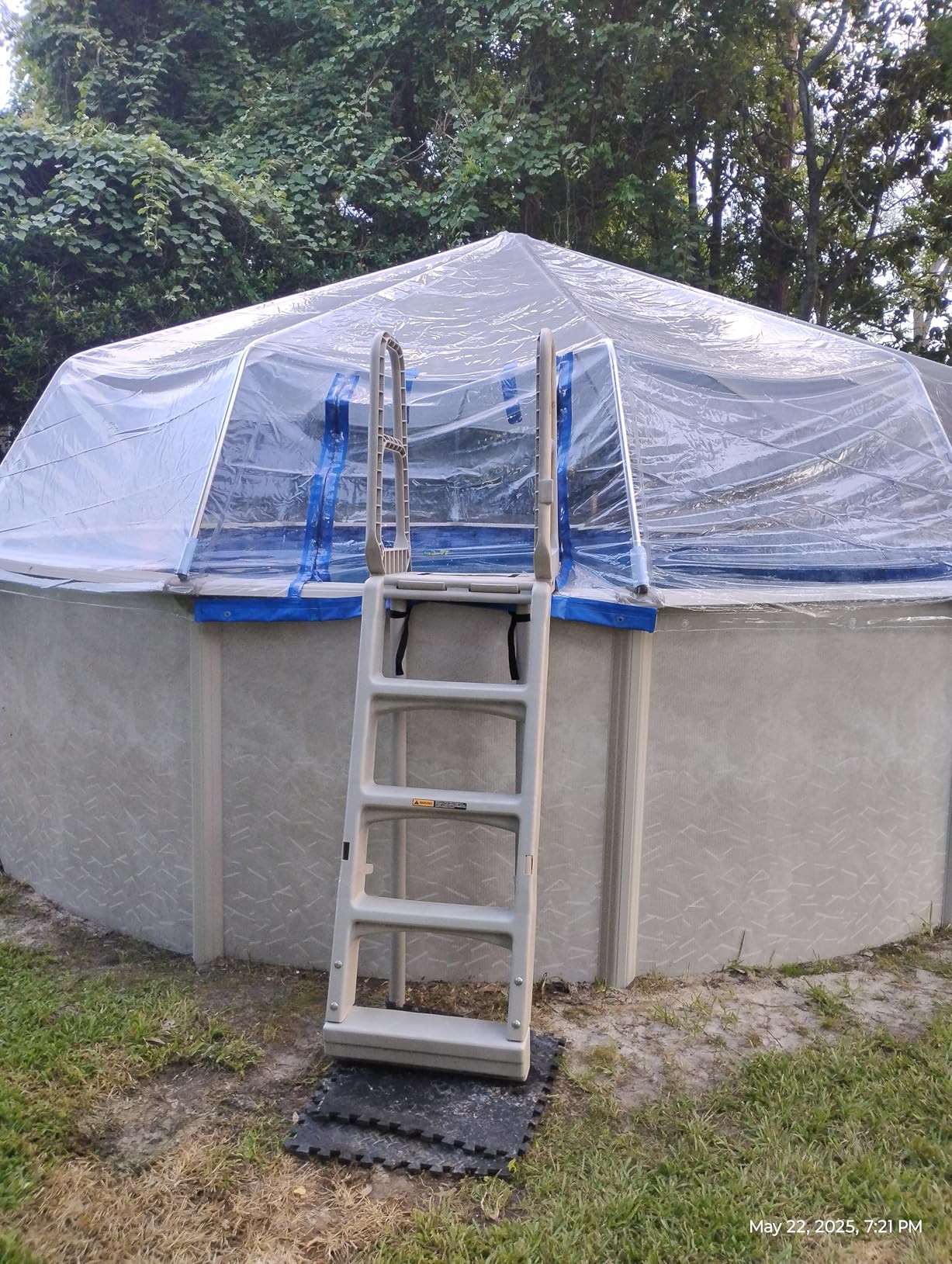 Sun Dome Pool Cover - 18 ft. Round 12 Panel Kit customer photo 1