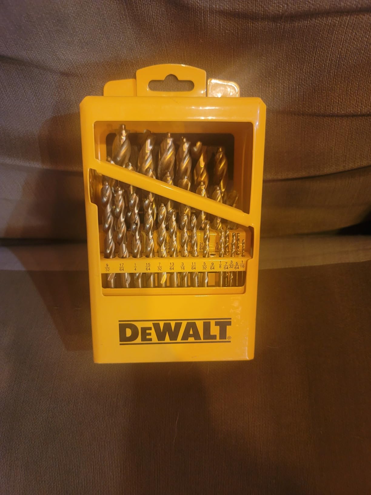 DEWALT Titanium Nitride Coated Drill Bit Set with Pilot Point, 29-Piece (DW1369) customer photo 1