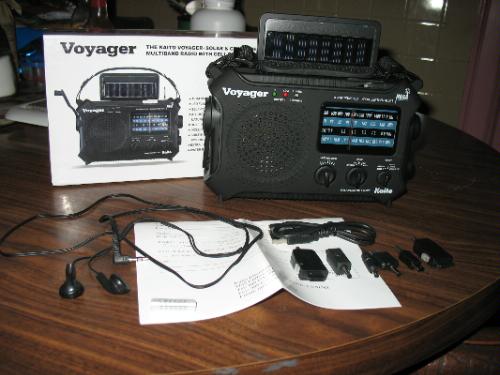 Kaito KA500 5-way Powered Solar Power,Dynamo Crank, Wind Up Emergency AM/FM/SW/NOAA Weather Alert Radio with Flashlight,Reading Lamp and Cellphone Charger, Yellow customer photo 2