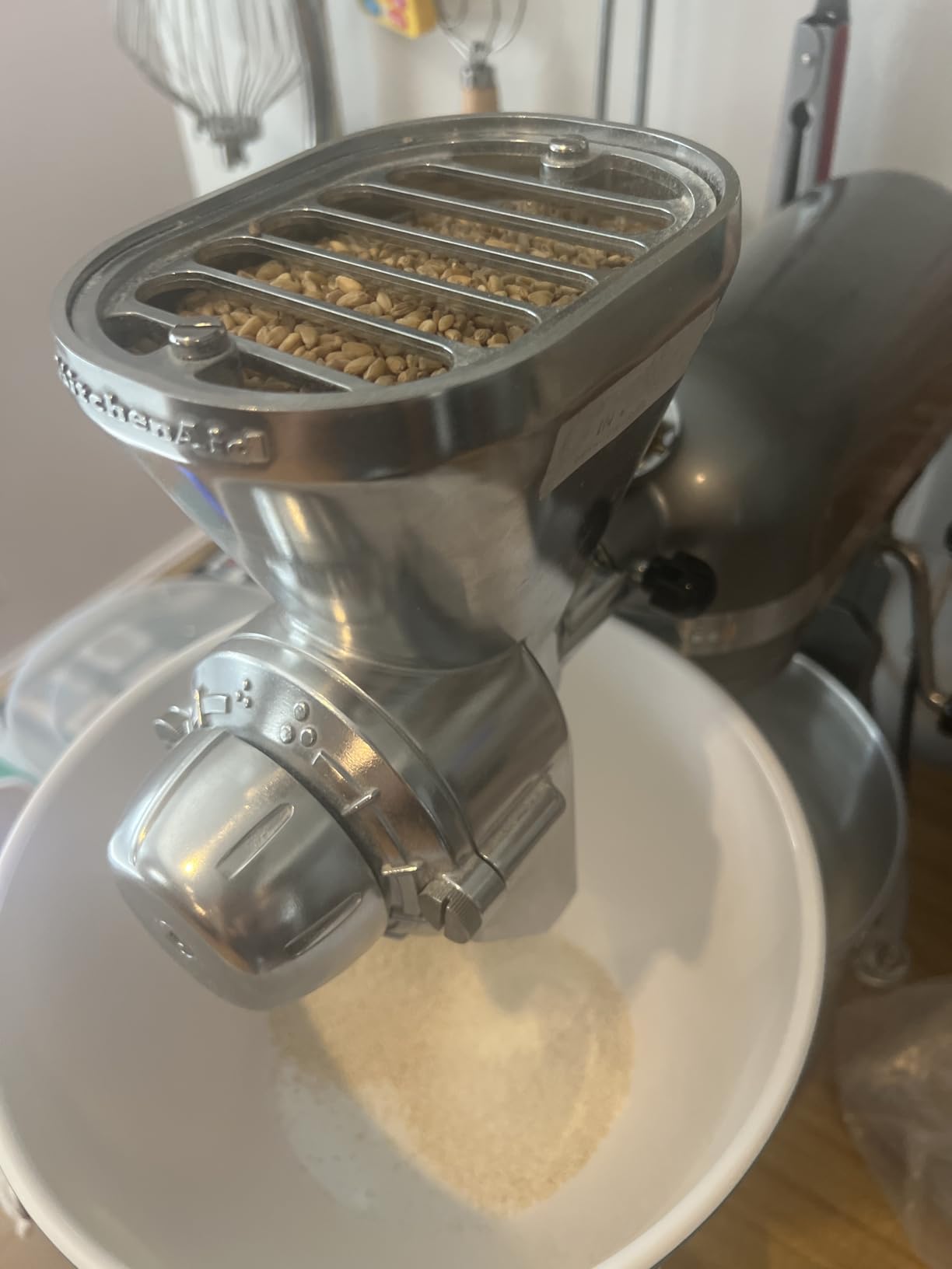 KGM All Metal Grain Mill Attachment customer photo 1