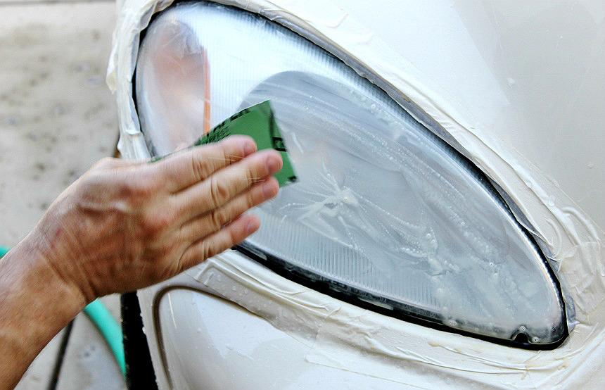 SYLVANIA Headlight Restoration Kit - Long-Lasting Headlight Repair Kit for Restoring to Like-New Condition - Surface Activator, Exclusive UV Coating, Clarifying Compound & More - No Tools Required customer photo 2