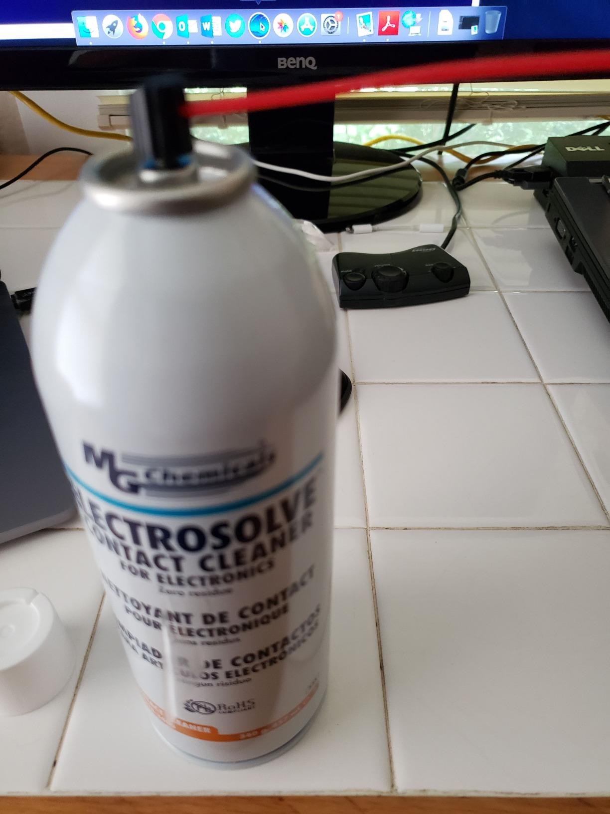 MG Chemicals 409B Electrosolve Zero Residue Electronic Contact Cleaner, Clear 15.45 Fl Oz customer photo 1