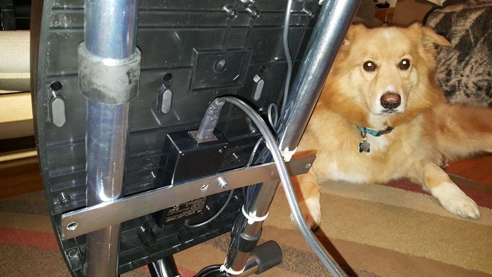 Wheel Stand Pro: G Racing Wheel Stand Compatible With Logitech G29 G923 G920 G27 & G25 Wheels, Deluxe, Original V2 customer photo 1