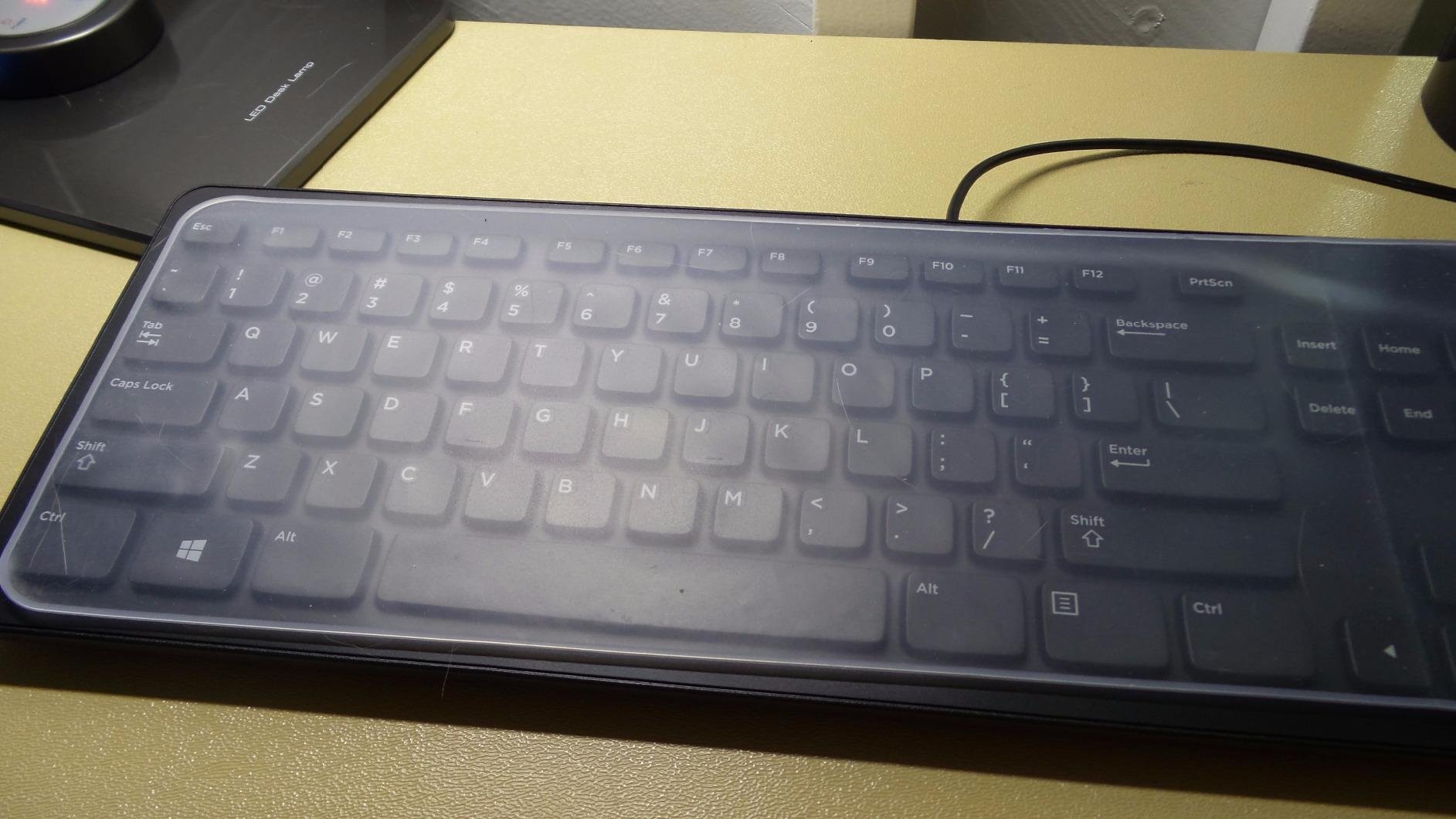 Universal Silicone Keyboard Protector Skin for Laptop Notebook 15 inch /15.6 inch /16 inch /16.4 inch /17 inch /17.1 inch /17.3 inch (14.37 Inch x 5.27 Inch) customer photo 1