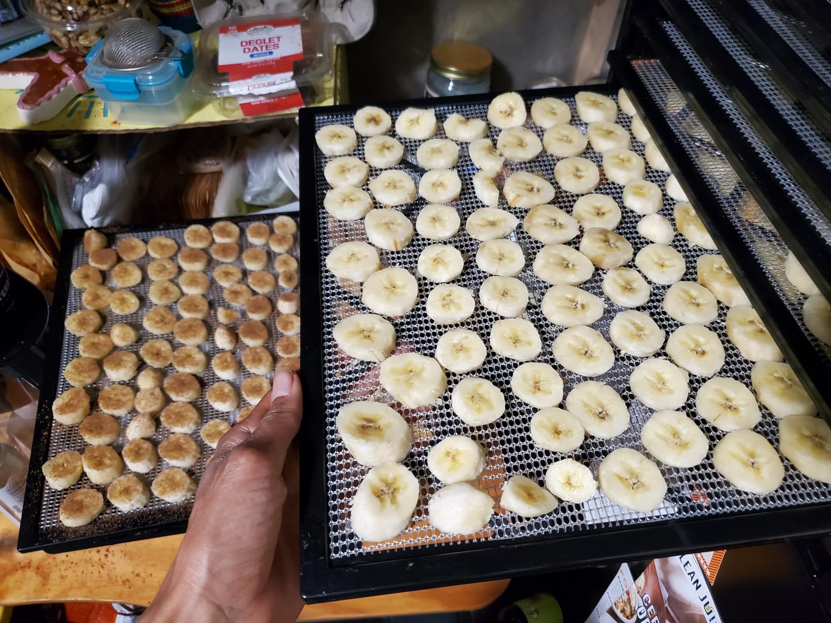 Excalibur Electric Food Dehydrator Machine 9-Tray with Adjustable Thermostat, Accurate Temperature Control and Fast Drying with 15 Square Feet of Drying Space, 600-Watts, Black customer photo 2