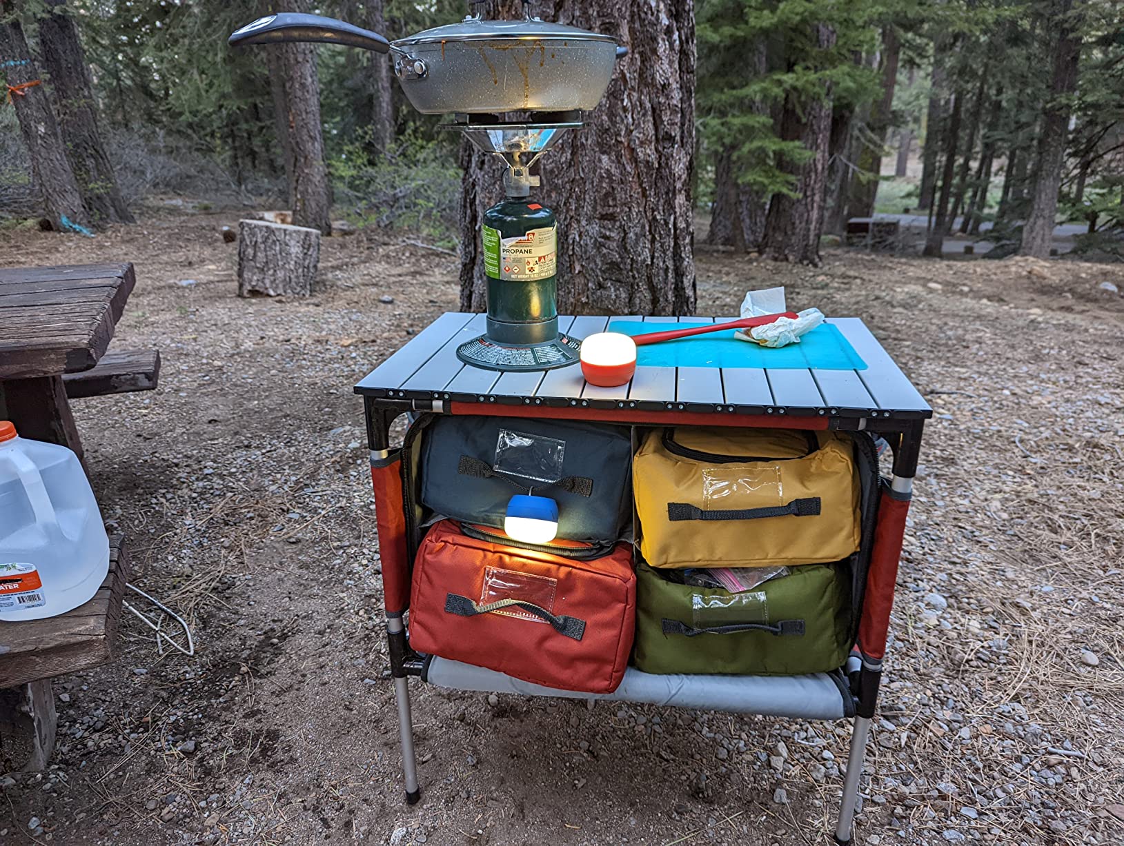 Camp Chef Sherpa Camp Table & Organizer, Table top 27