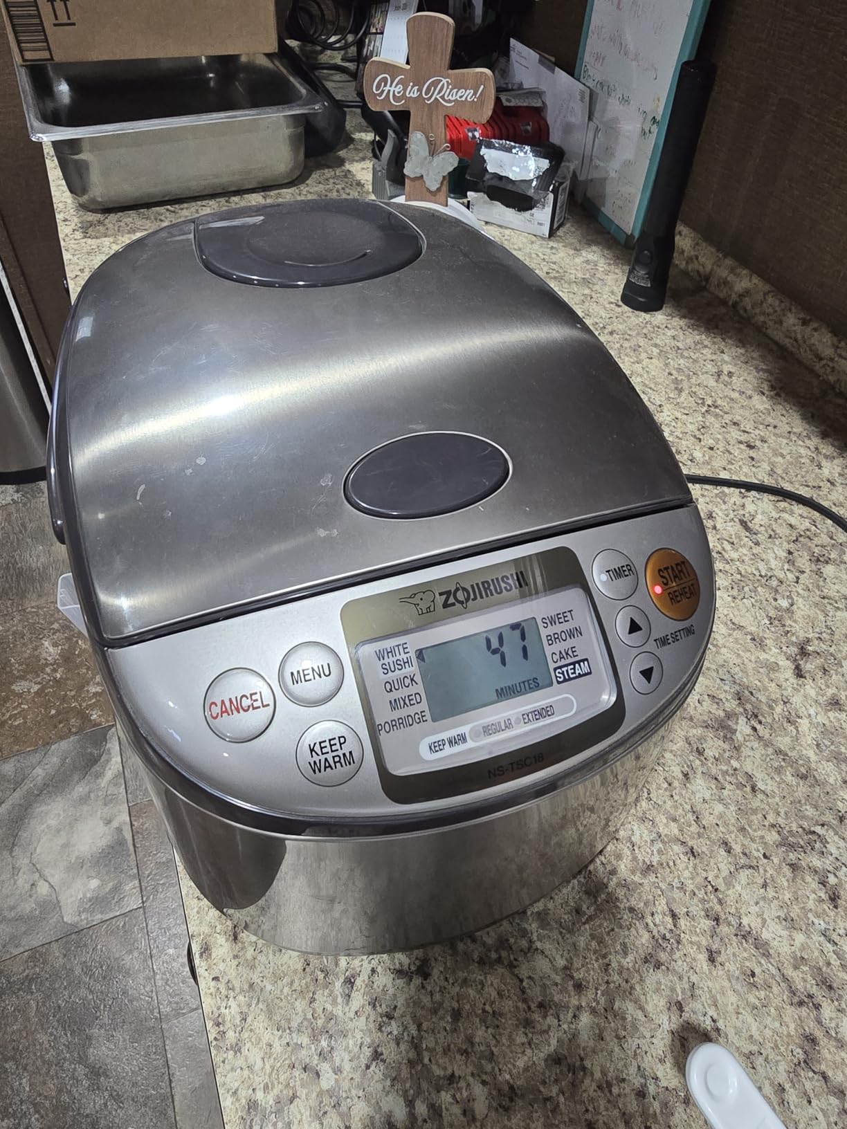 Zojirushi NS-TSC10 5-1/2-Cup (Uncooked) Micom Rice Cooker and Warmer, 1.0-Liter customer photo 1