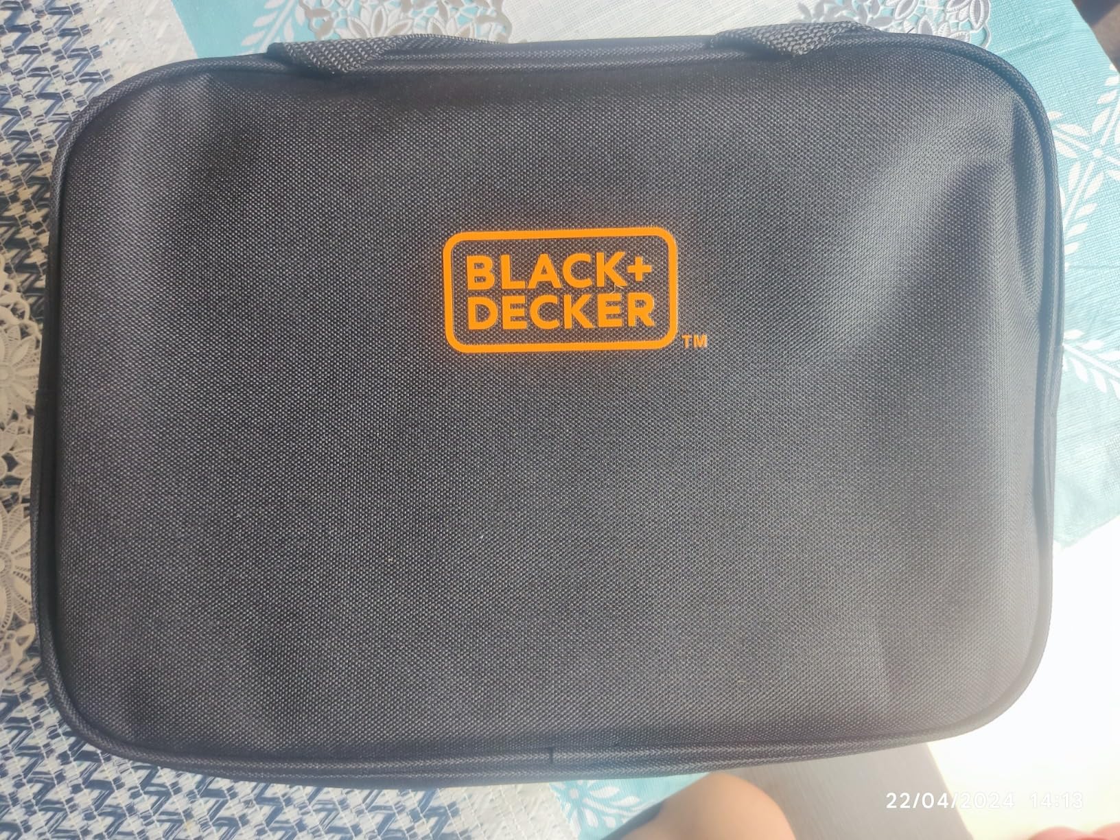 BLACK+DECKER 20V MAX* POWERCONNECT Cordless Drill Driver Kit with Drill Bit Set and Sockets, 100 pc. Tool Kit for Home, Battery and Charger Included ,Orange (BDC120VA100) customer photo 1