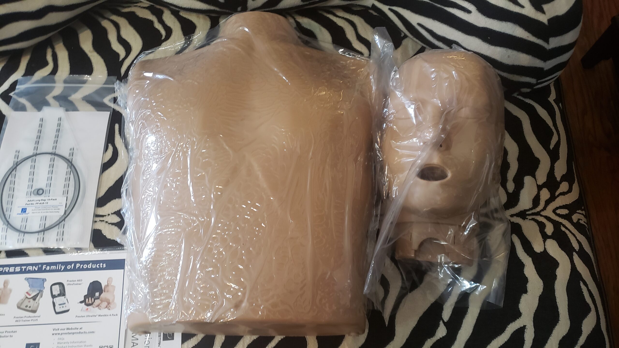 PRESTAN Professional Adult CPR Training Manikin with CPR Monitor, Medium Skin customer photo 1