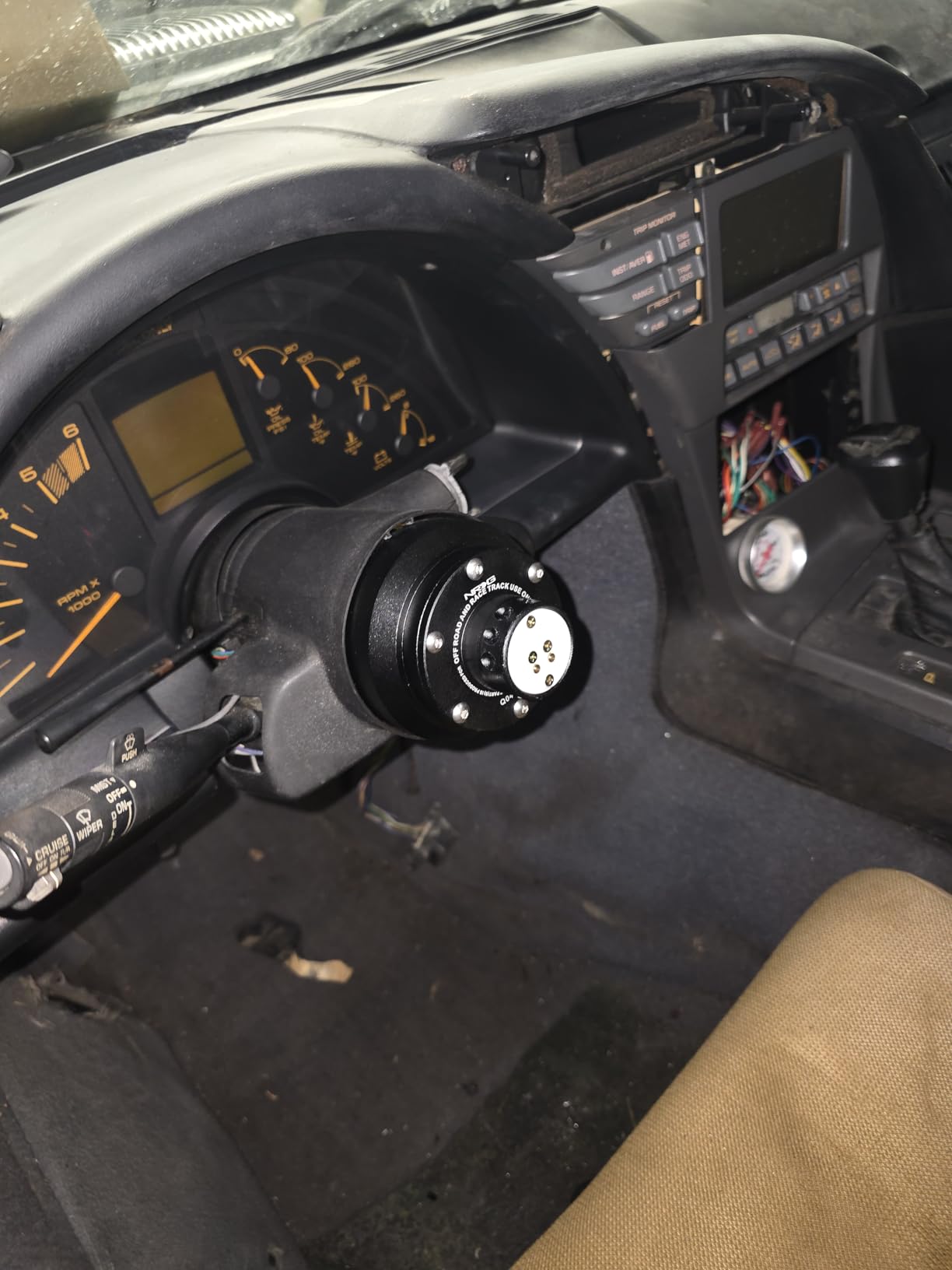 NRG Innovations Race Steering Wheel Quick Release (Black Body/Black Ring), gen 2.0, NRG-SRK-200BK customer photo 2