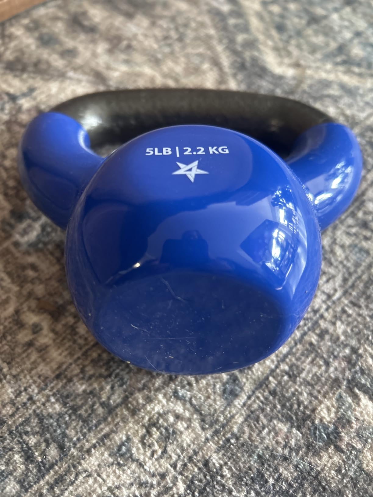 Yes4All Kettlebell, 5-100 LB Vinyl Coated Cast Iron Strength Training Kettlebells for Home Gym Exercises customer photo 2