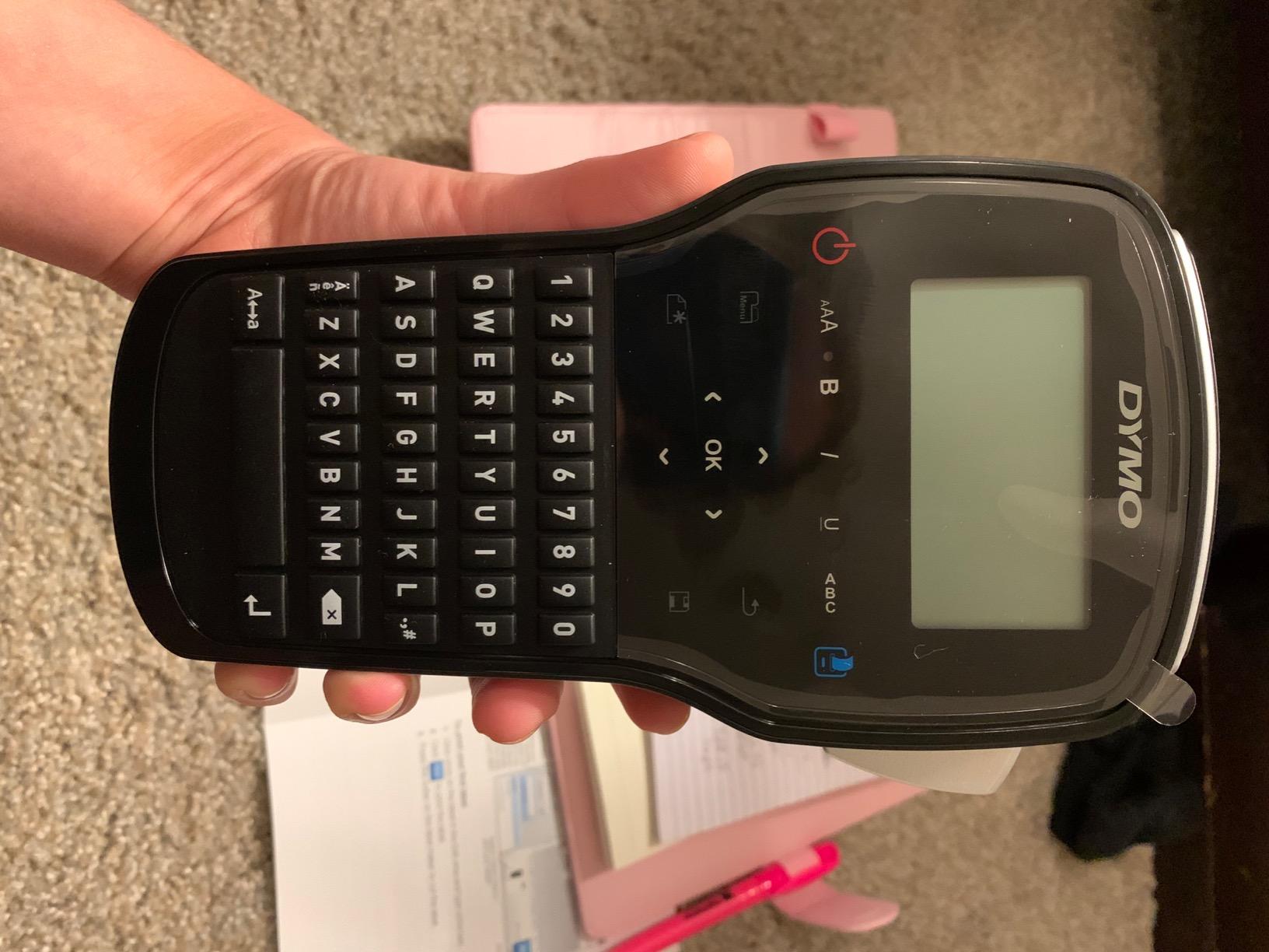 DYMO Label Maker LabelManager 280 Rechargeable Portable Label Maker Easy-to-Use One-Touch Smart Keys QWERTY Keyboard PC and Mac Connectivity For Home & Office Organization customer photo 2