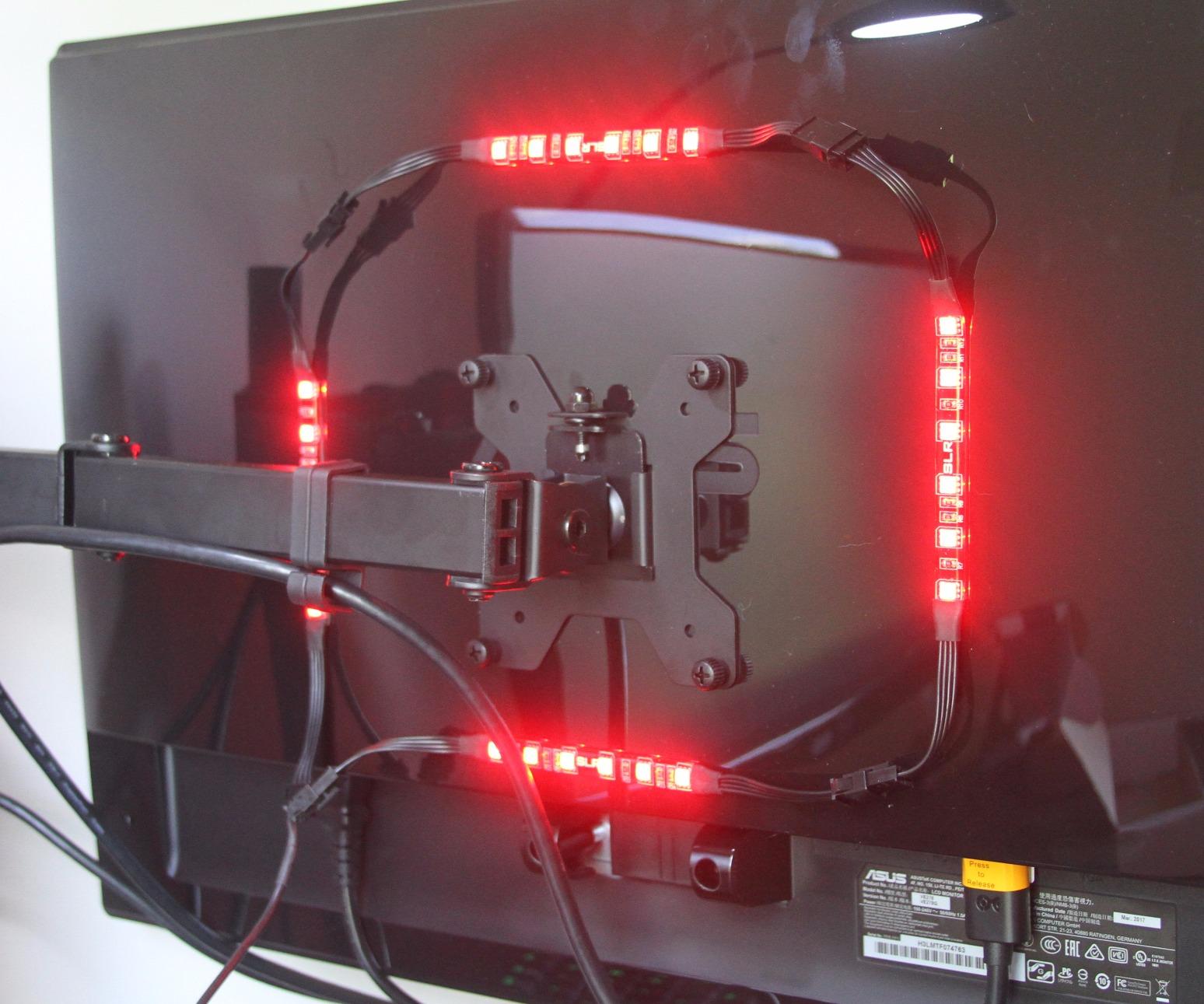 VIVO Dual Monitor Desk Mount, Holds 2 Computer Screens up to 30 inches and 22lbs Each, Heavy Duty Fully Adjustable Steel Stand with C-Clamp and Grommet, Black, STAND-V002 customer photo 1