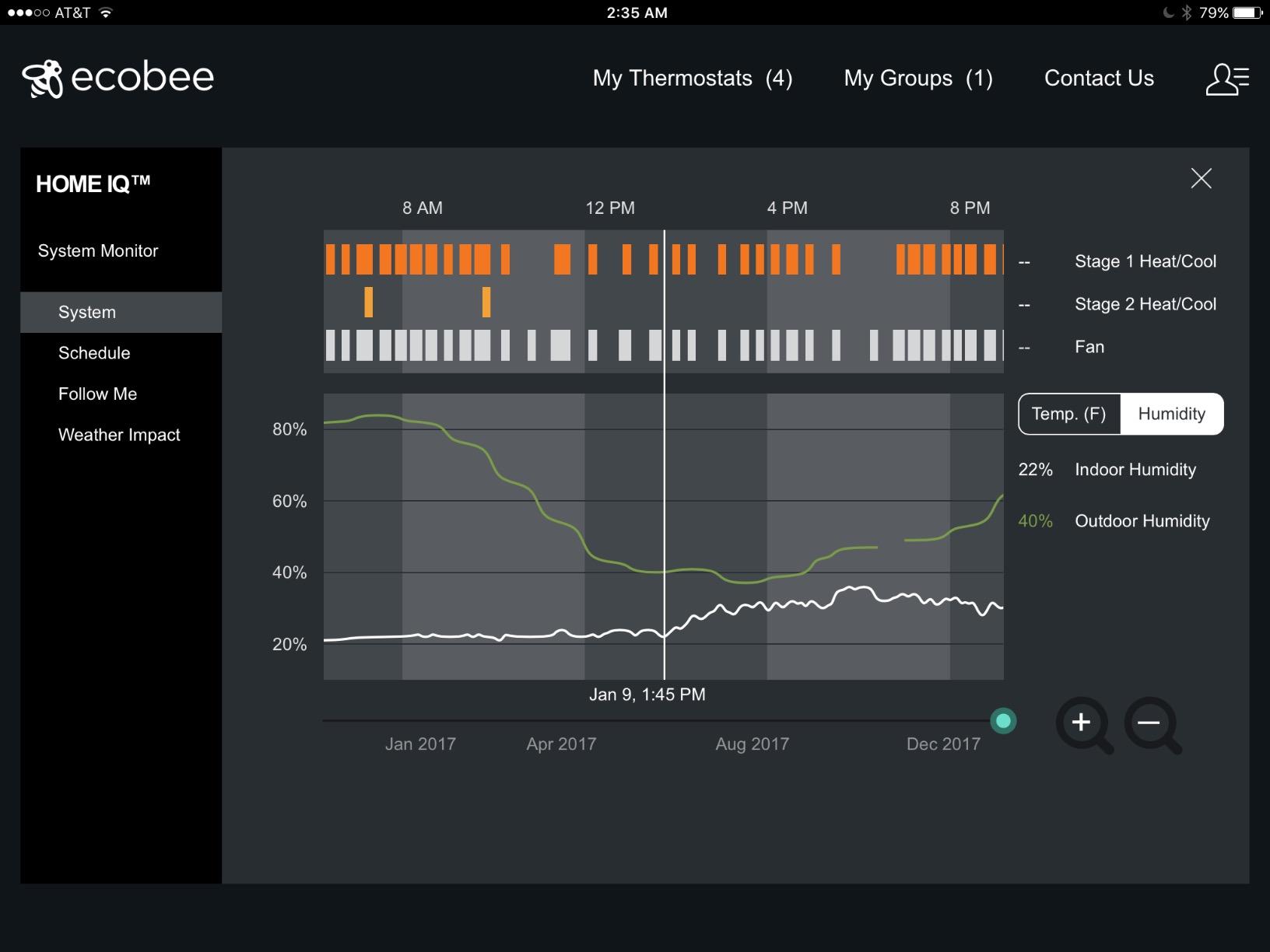 AIRCARE Digital Whole-House Pedestal-Style Evaporative Humidifier (Nutmeg) customer photo 2