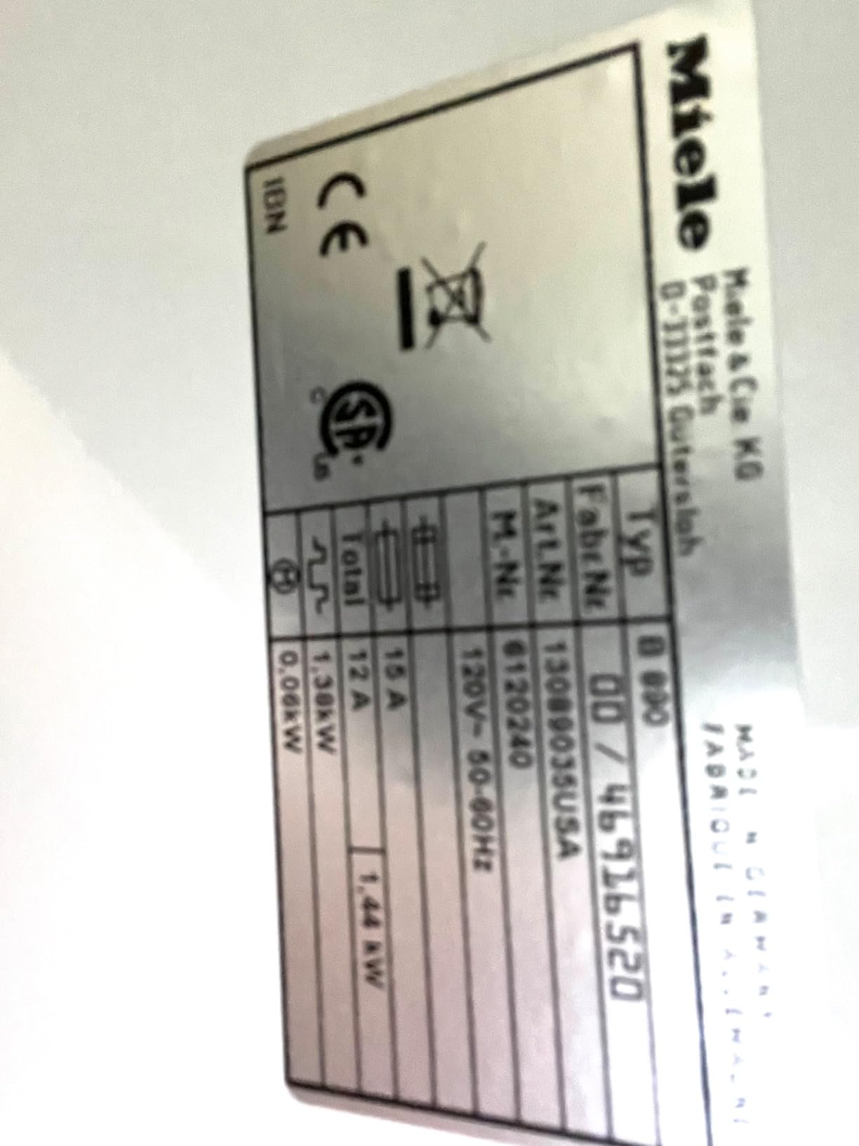 Miele HM 16-80 Rotary Iron with Steam customer photo 1