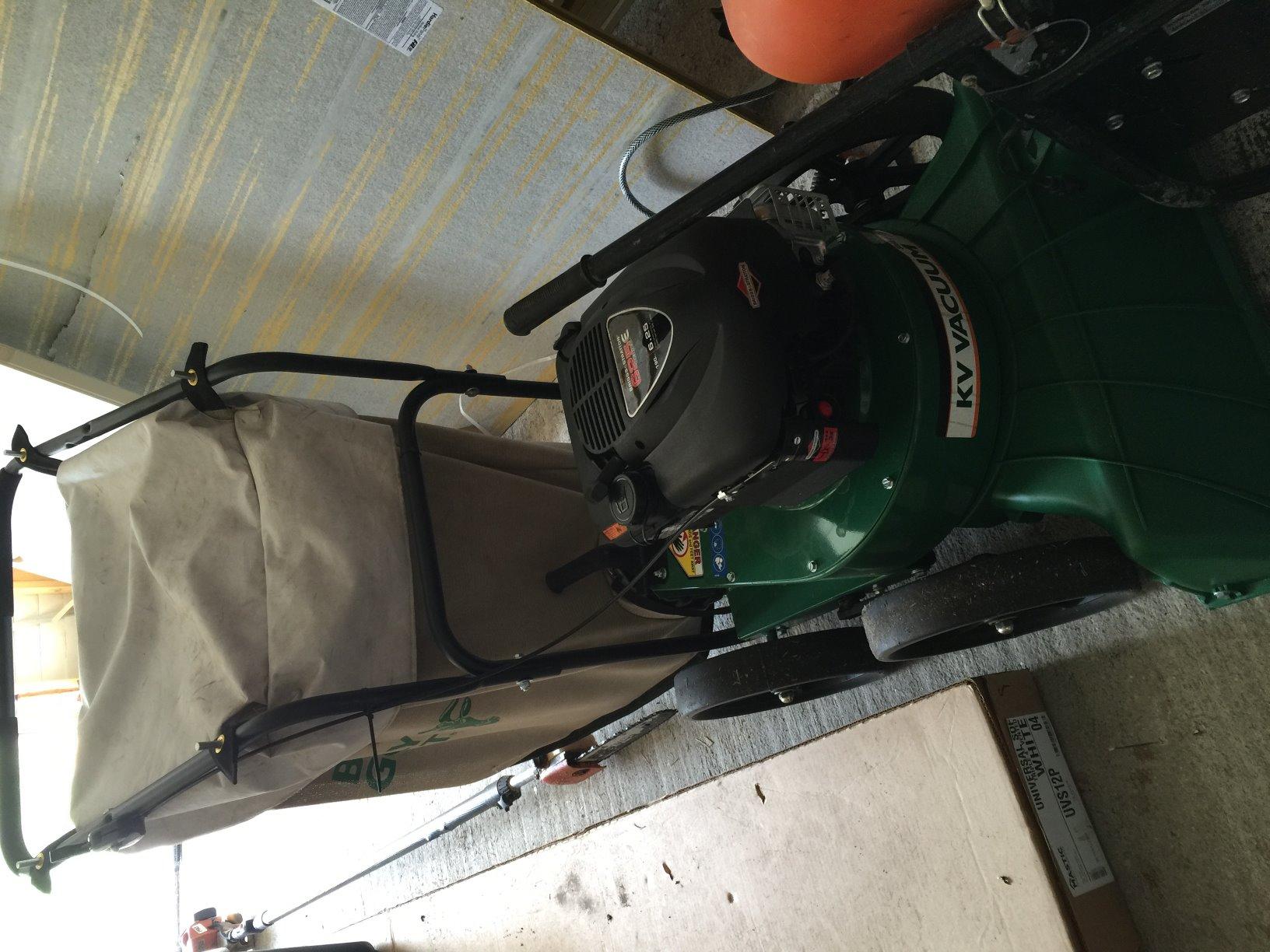 Billy Goat KV601 Lawn Vacuum, 190 cc Briggs, 40 Gallon Capacity customer photo 1