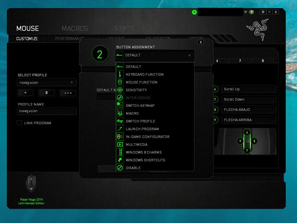 Razer Naga Left-Handed - Ergonomic MMO Gaming Mouse with 12 Programmable Thumb Buttons - 8,200 Adjustable DPI customer photo 1