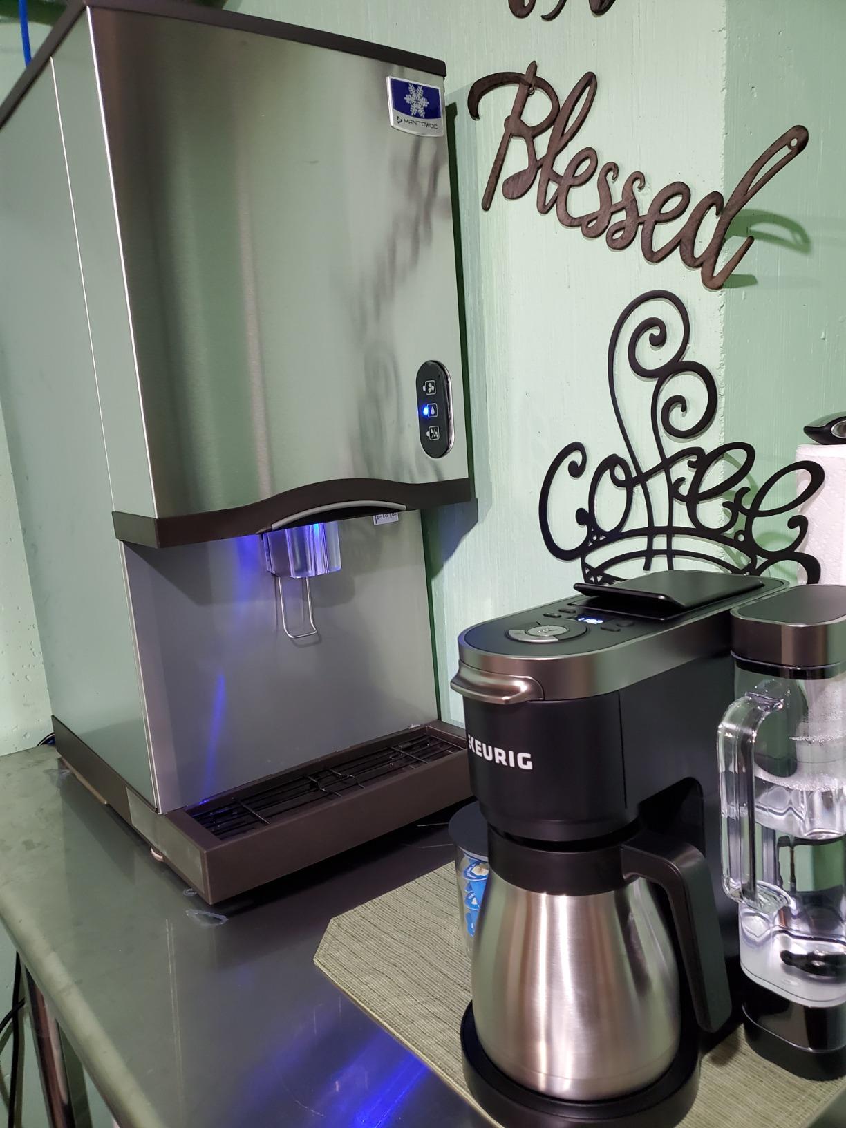 Manitowoc CNF-0201A-L Ice Maker and Water Dispenser, Nugget Style, 315 Pound/24Hours customer photo 1