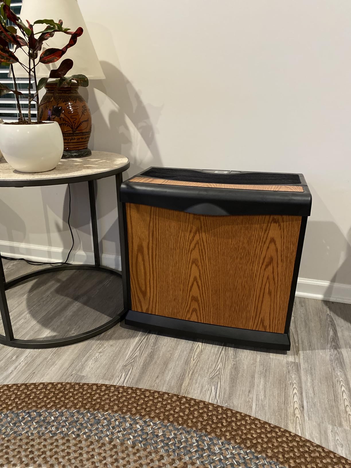 AIRCARE Valiant Digital Whole-House Console-Style Evaporative Humidifier (Honey Oak) customer photo 2