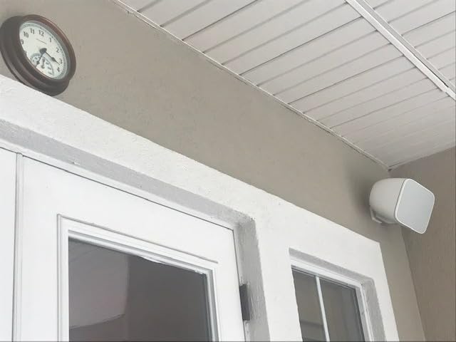 Bowers & Wilkins AM-1 Architectural Monitor Weather-Resistant Outdoor Speakers for Patio or Poolside, 1