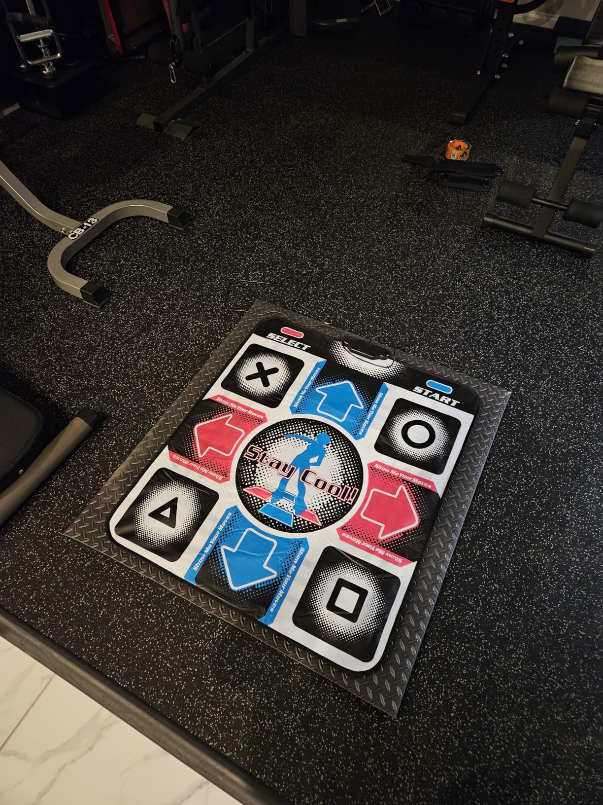 OSTENT USB Non-Slip Dancing Step Dance Mat Pad Blanket for PC Laptop Computer Video Game customer photo 1