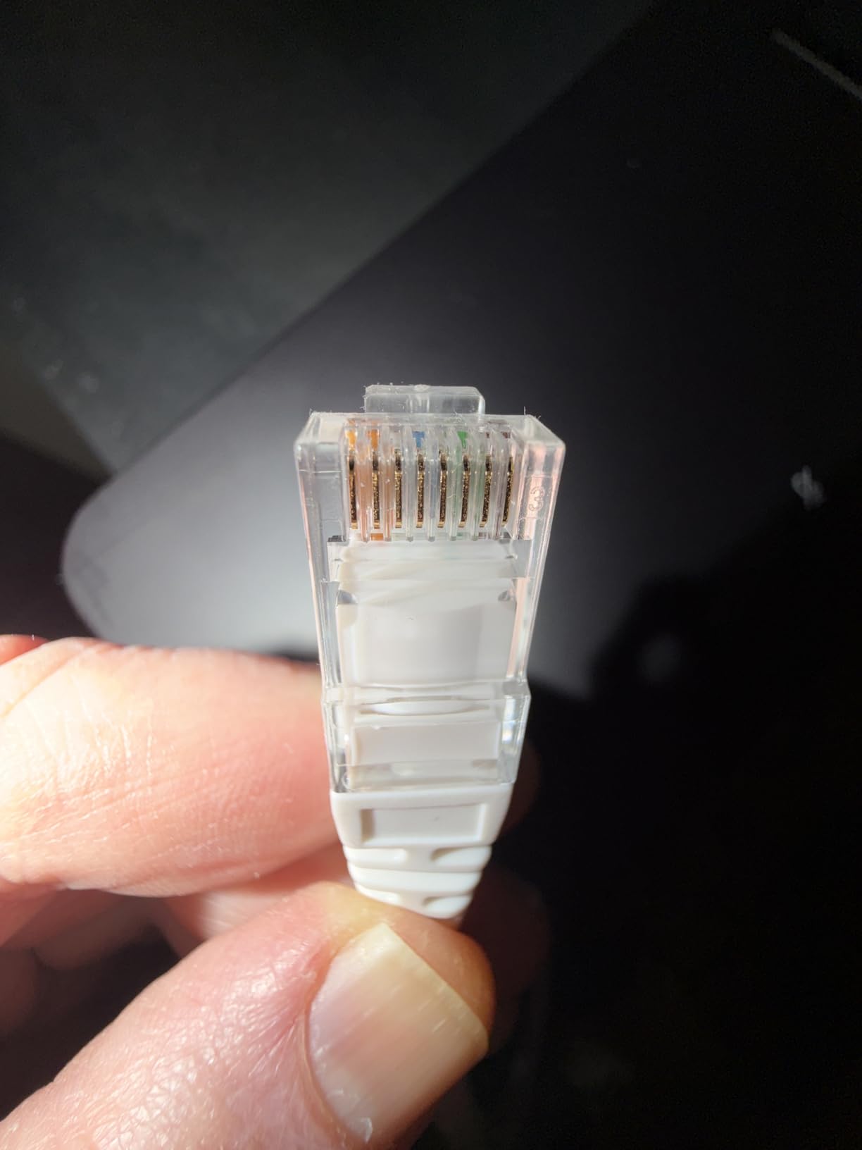 Cable Matters 10Gbps Snagless Cat 6 Ethernet Cable - 20ft, Cat 6 Cable, Cat6 Cord, Ethernet Cord, Black customer photo 2