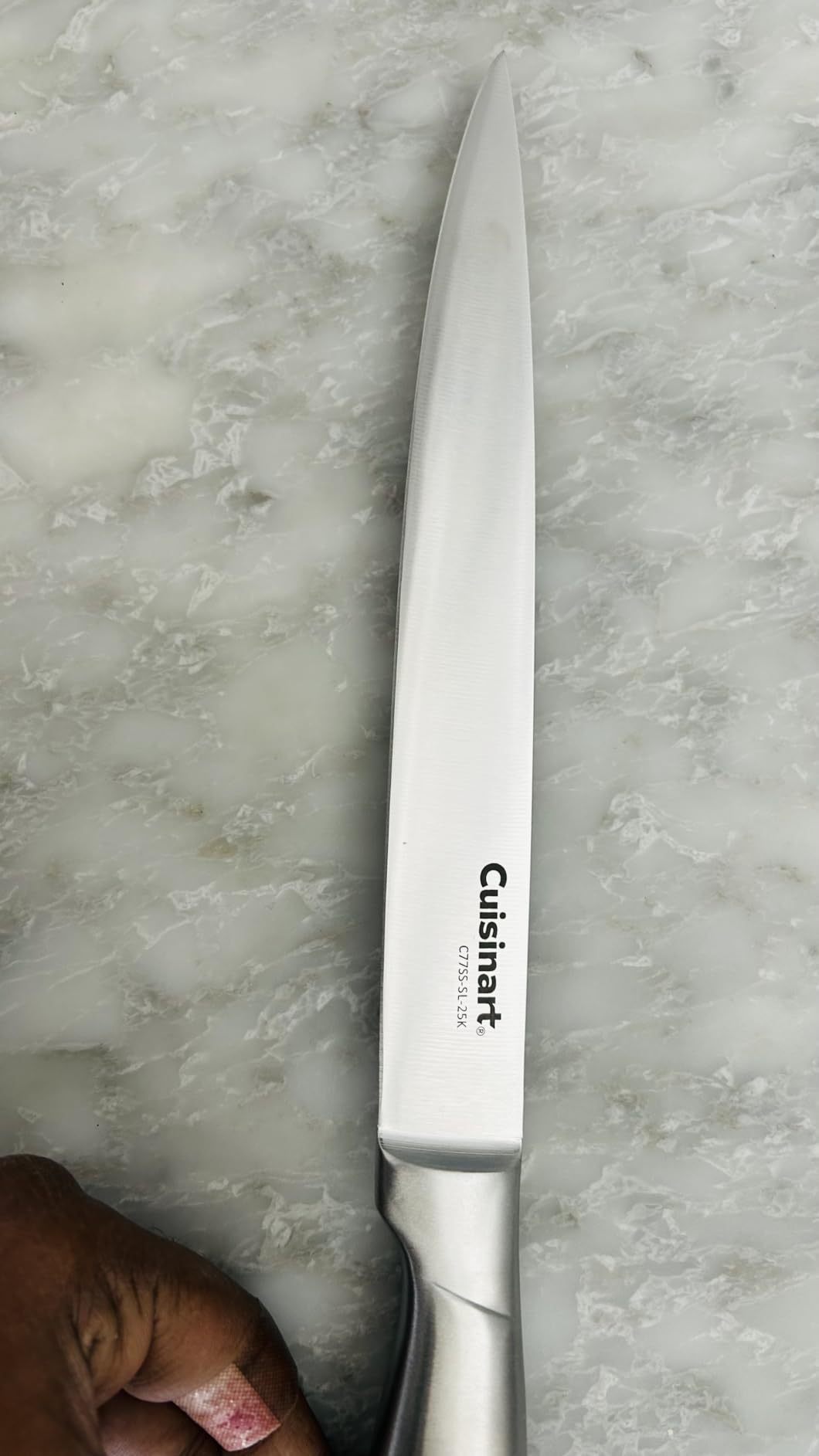 Cuisinart Stainless Steel Hollow Handle 15-Piece Cutlery Block Set, Kitchen Knife Set with Steel Blades for Precise Cutting, Durable Knives with Ergonomic Handles, C77SS-15PK customer photo 2