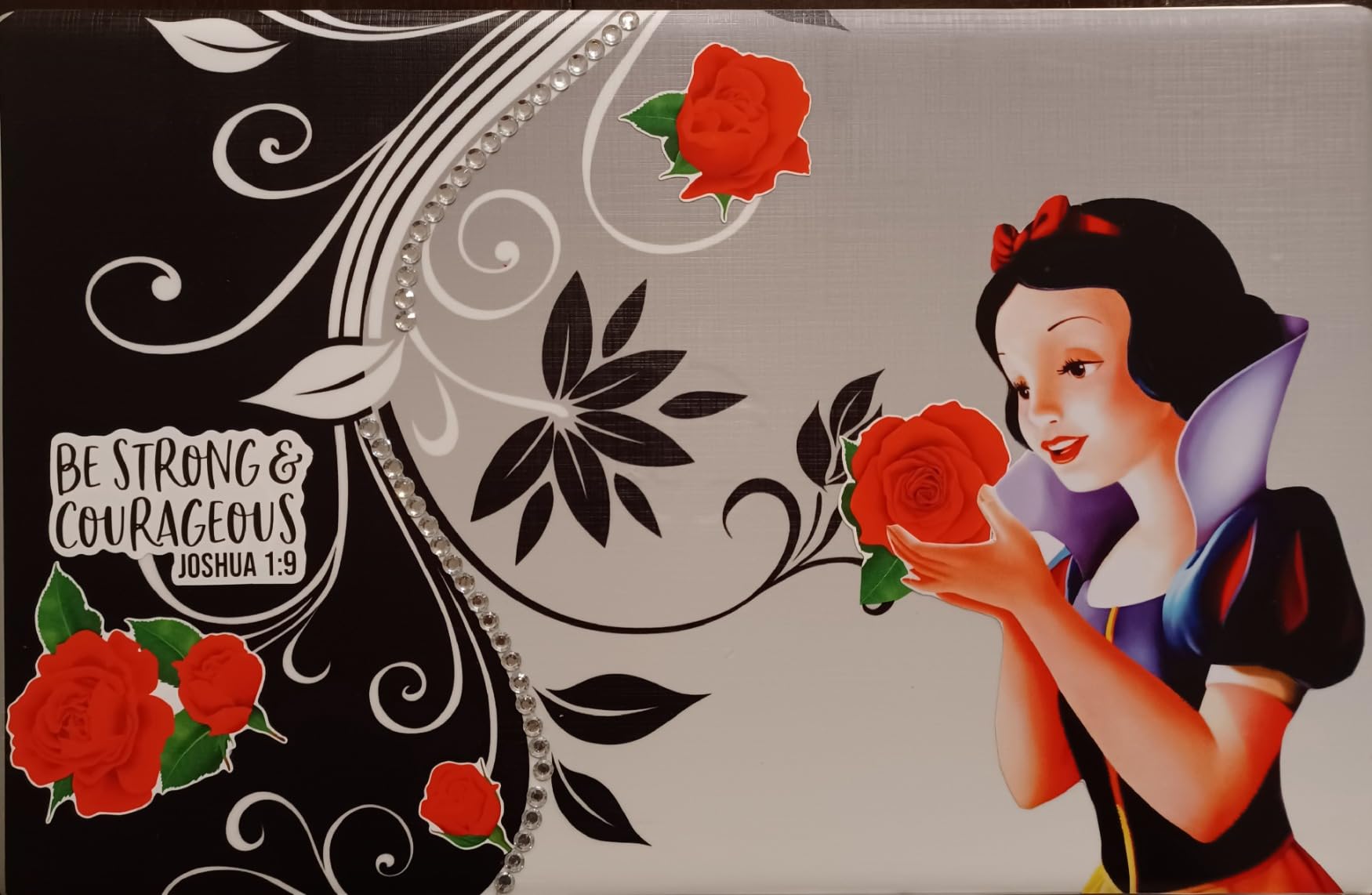 LSS 17 17.3 Inches Laptop Notebook Skin Sticker with 2 Wrist Pads - Reusable Cover Protector Vinyl Sticker Cover Decal Fits 17