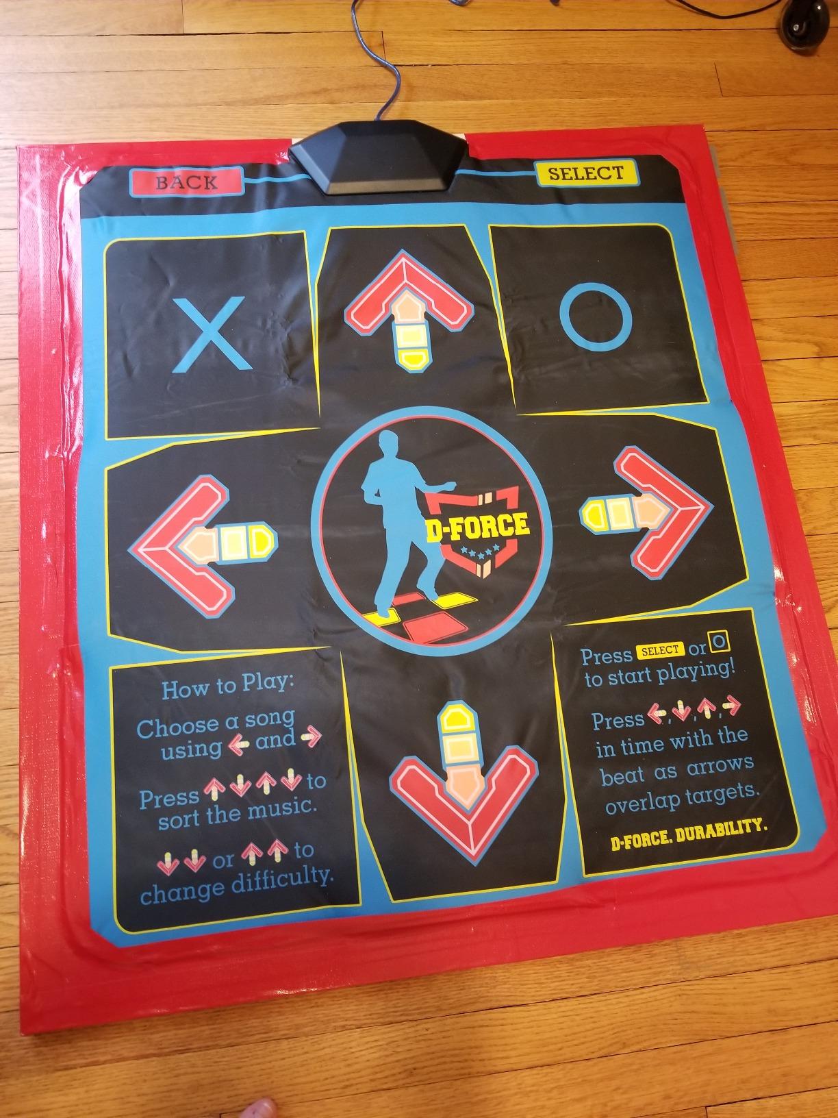 D-Force Nonslip USB Dance Pad customer photo 1