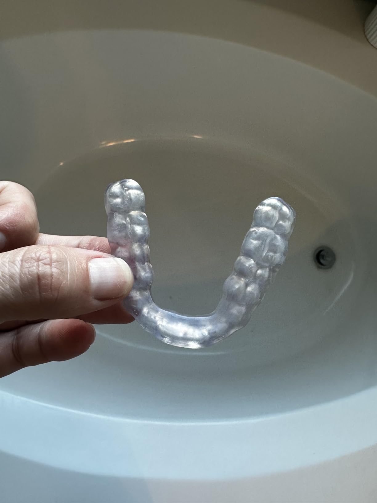 iSonic Ultrasonic Denture/Aligner/Retainer Cleaner for All Dental and Sleep apnea appliances (F3900) customer photo 2