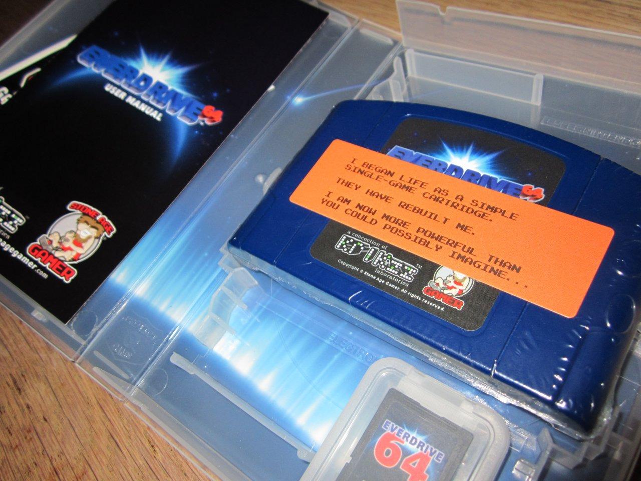 Everdrive 64 V2.5 w/ Multi-CIC installed, Multi-regional Flash Cart for Nintendo 64 system customer photo 1