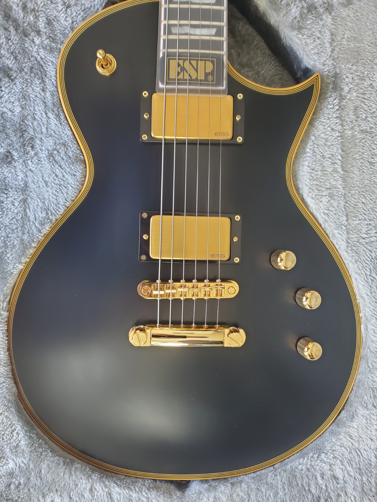 ESP E-II Eclipse DB - Vintage Black customer photo 1