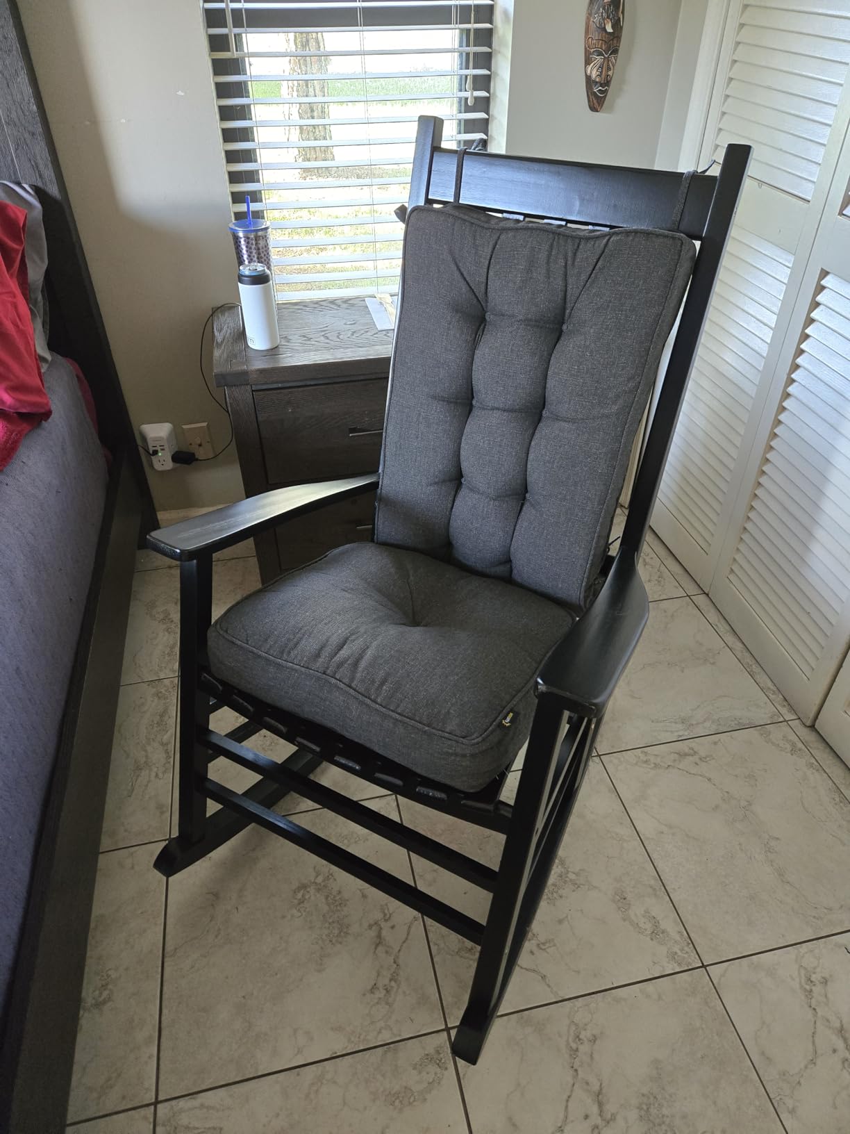 Shine Company Vermont Porch Rocker - White customer photo 1