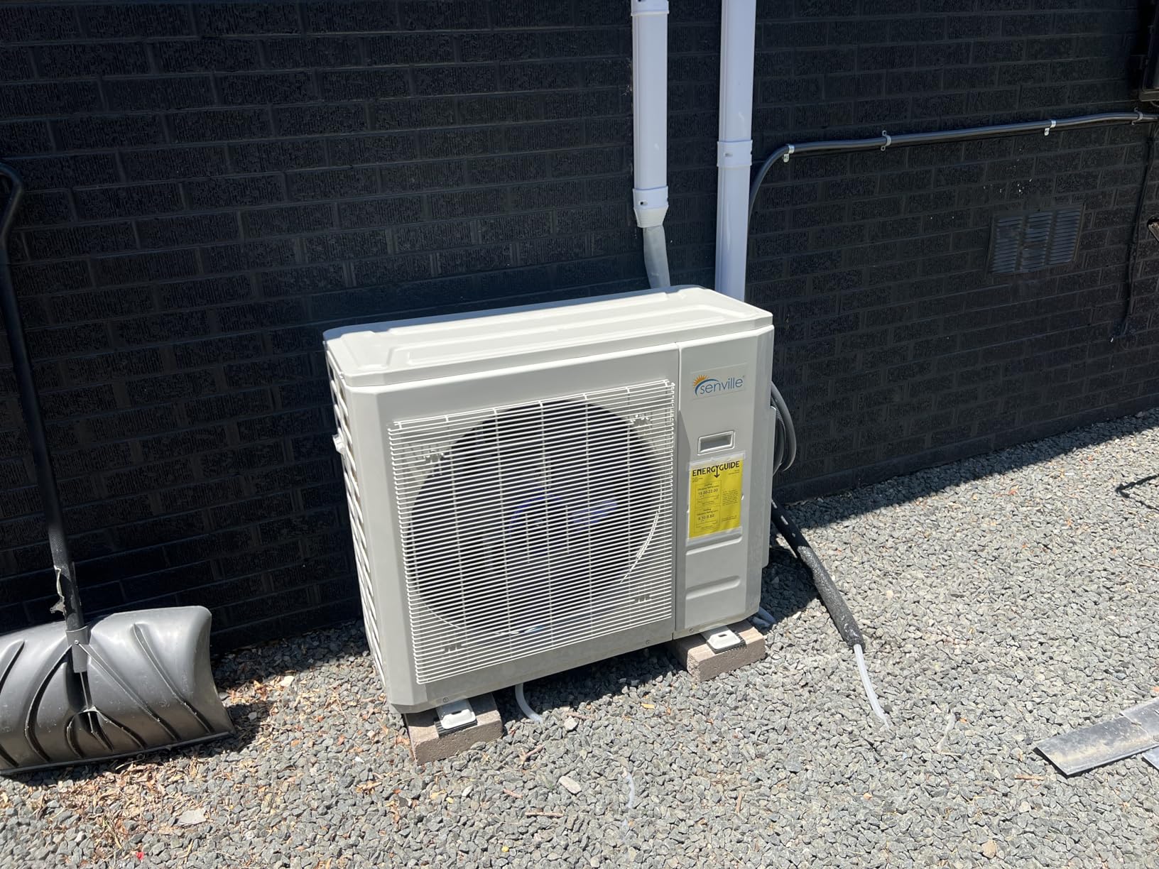 Senville 36000 BTU Quad Zone Mini Split Air Conditioner Heat Pump, 3 Ton, 4 Zone, Works with Alexa, White customer photo 2