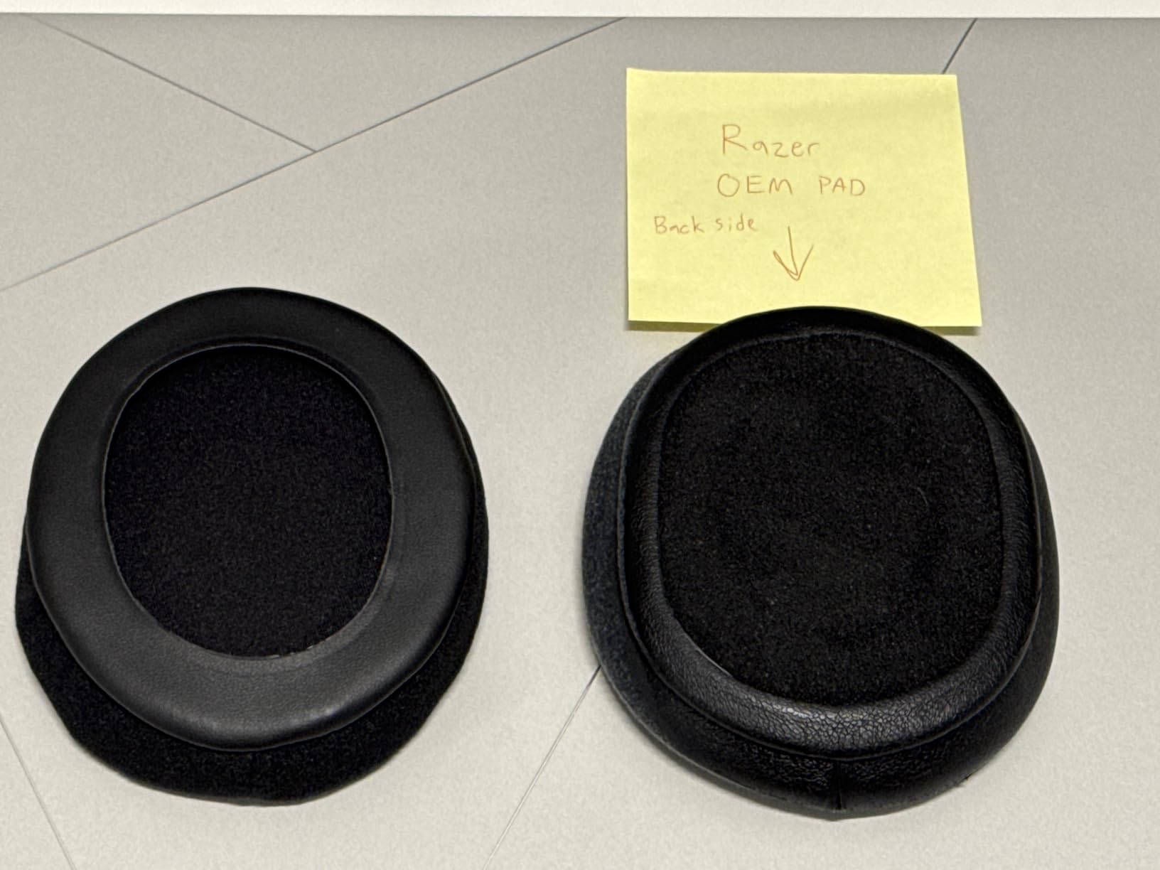 Velor Replacement Ear Pads for HyperX Cloud & Alpha, ATH M50X, Steelseries Arctis, Logitech G Pro & More Headphones, Soft Velour, Memory Foam & Long Lasting Earpads by Brainwavz - Black customer photo 1